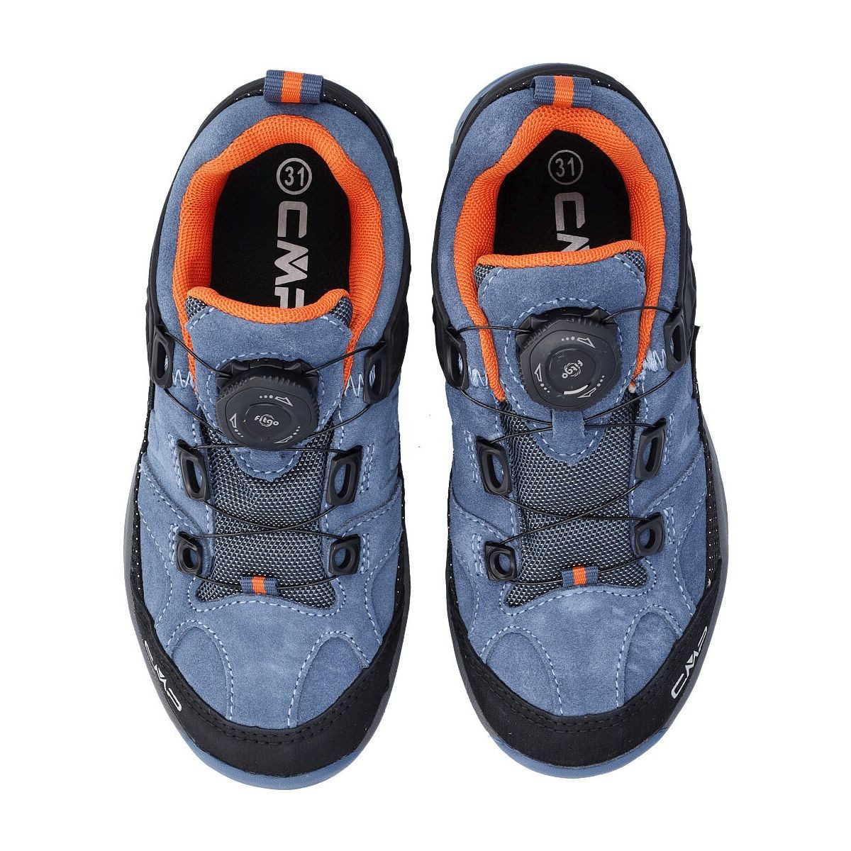 CMP Kids Kiruna Low Fitgo WP Trekking Shoes Hikingschuh Leichte, wasserdichte Kinderschuhe mit innovativem Verschlusssystem – Bild 4 von 5