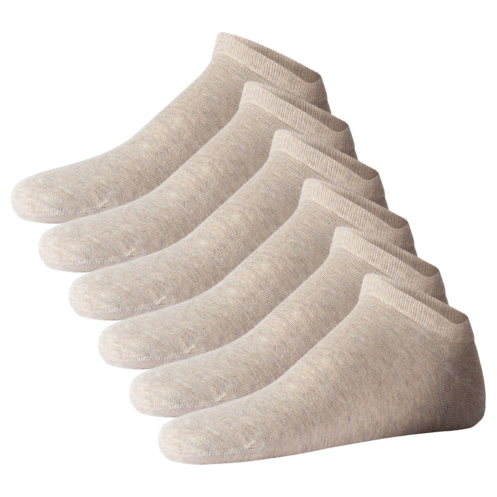Sneakersocken Unisex Socken 6er Pack Baumwolle
