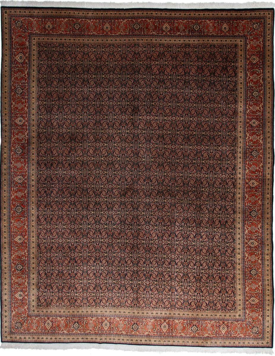 Orientteppich Indo Täbriz 371x459 Handgeknüpfter Orientteppich, Nain Trading, rechteckig, Höhe: 12 mm