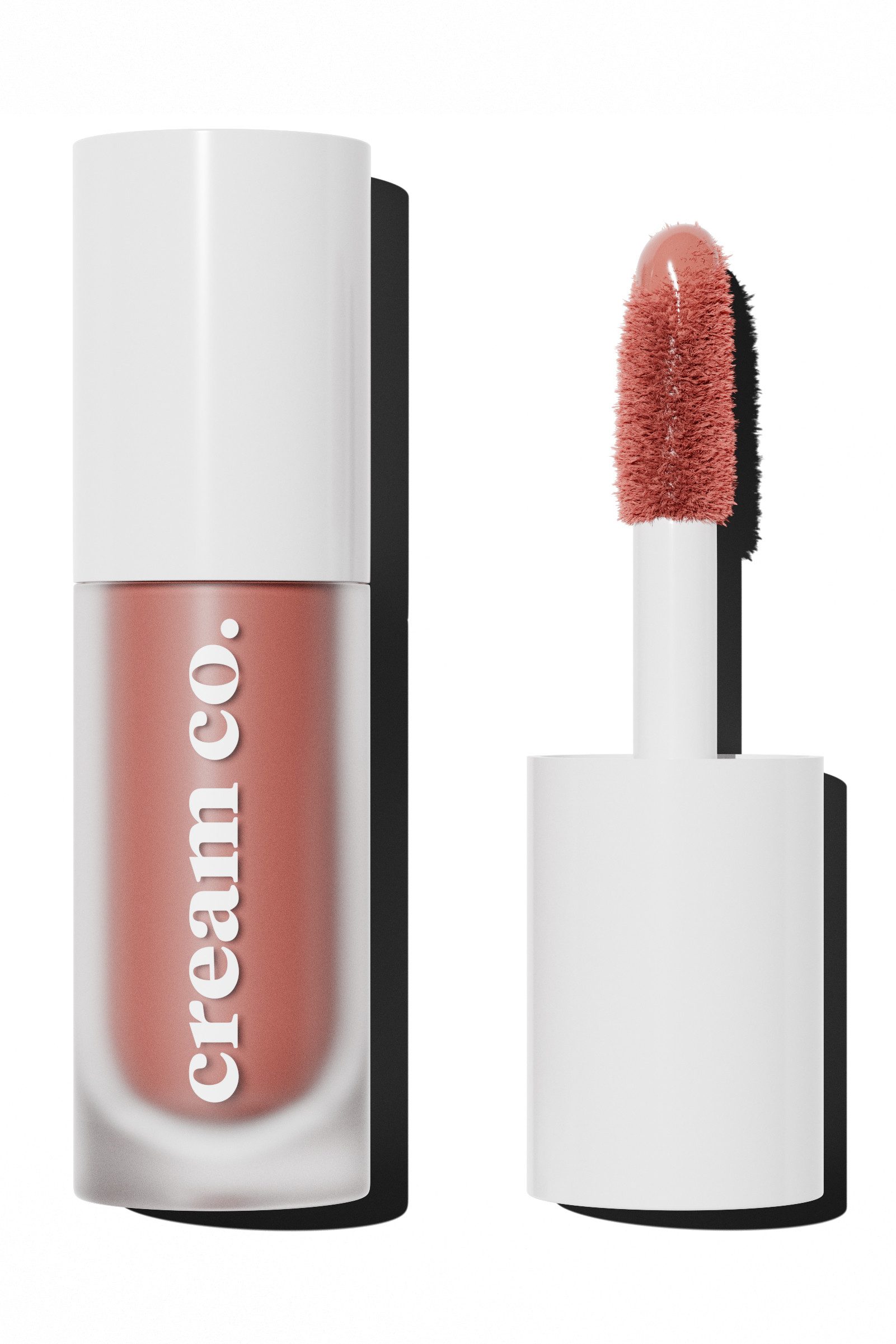 cream co. Lipgloss Glow-Tint für Lippen, Wangen & Augen, feuchtigkeitsspendend mit 5 Arte
