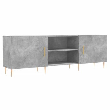 vidaXL TV-Schrank TV-Schrank Betongrau 150x30x50 cm Holzwerkstoff (1-St)