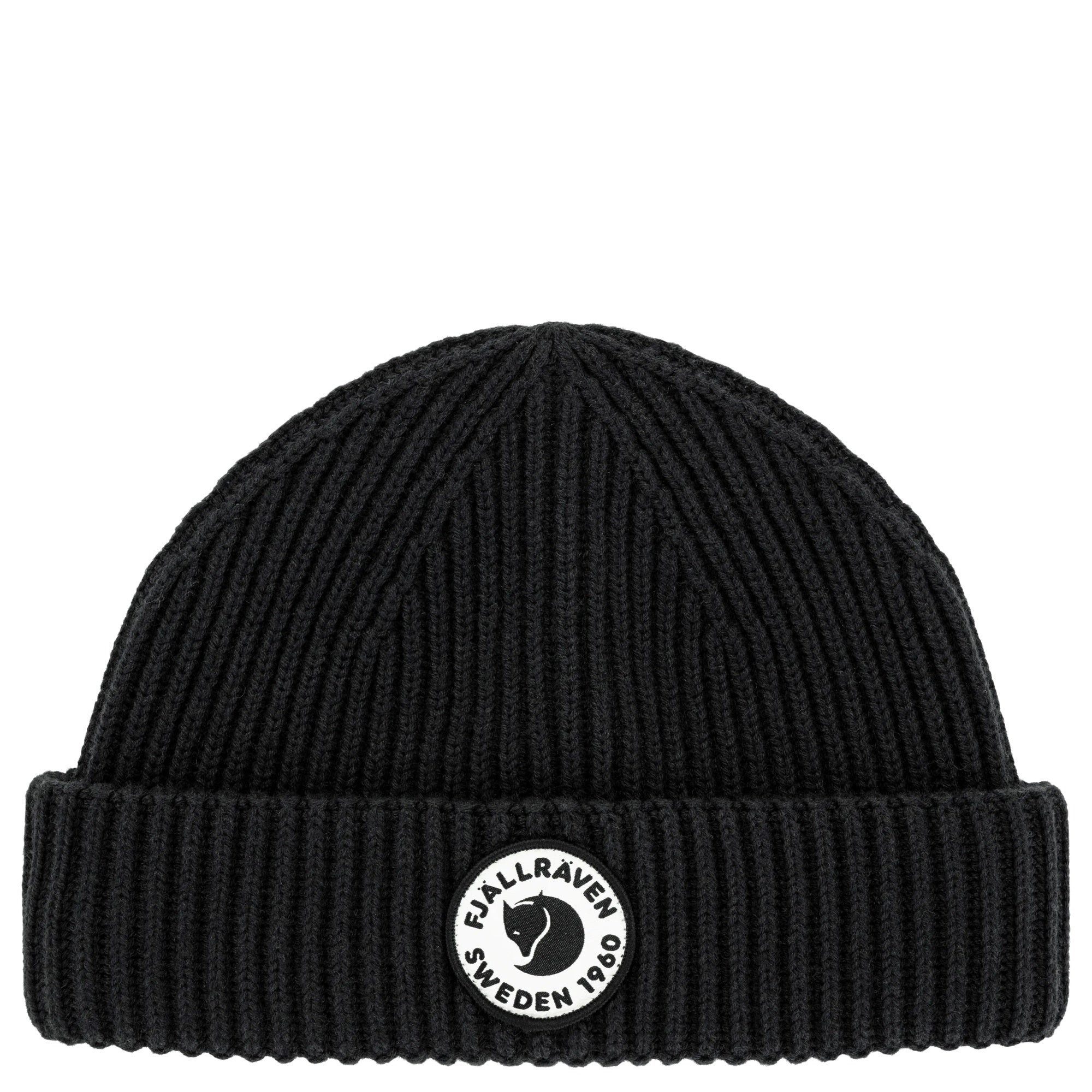 Fjällräven Strickmütze Lite Logo Hat - Mütze (black) günstig online kaufen