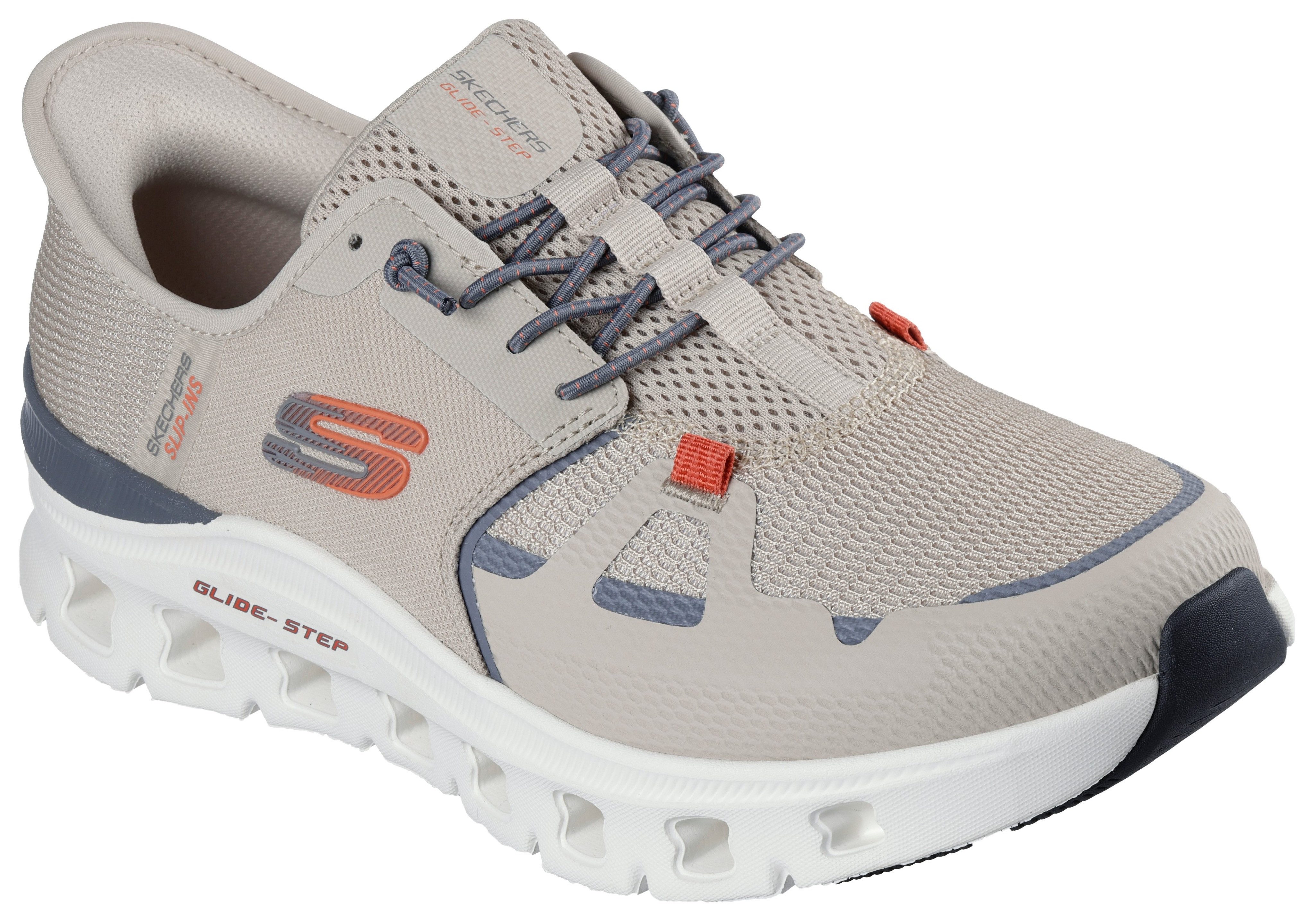 Skechers GLIDE-STEP PRO Slip-On Sneaker Laufschuh, Trainingsschuh mit flexibler Traktionslaufsohle