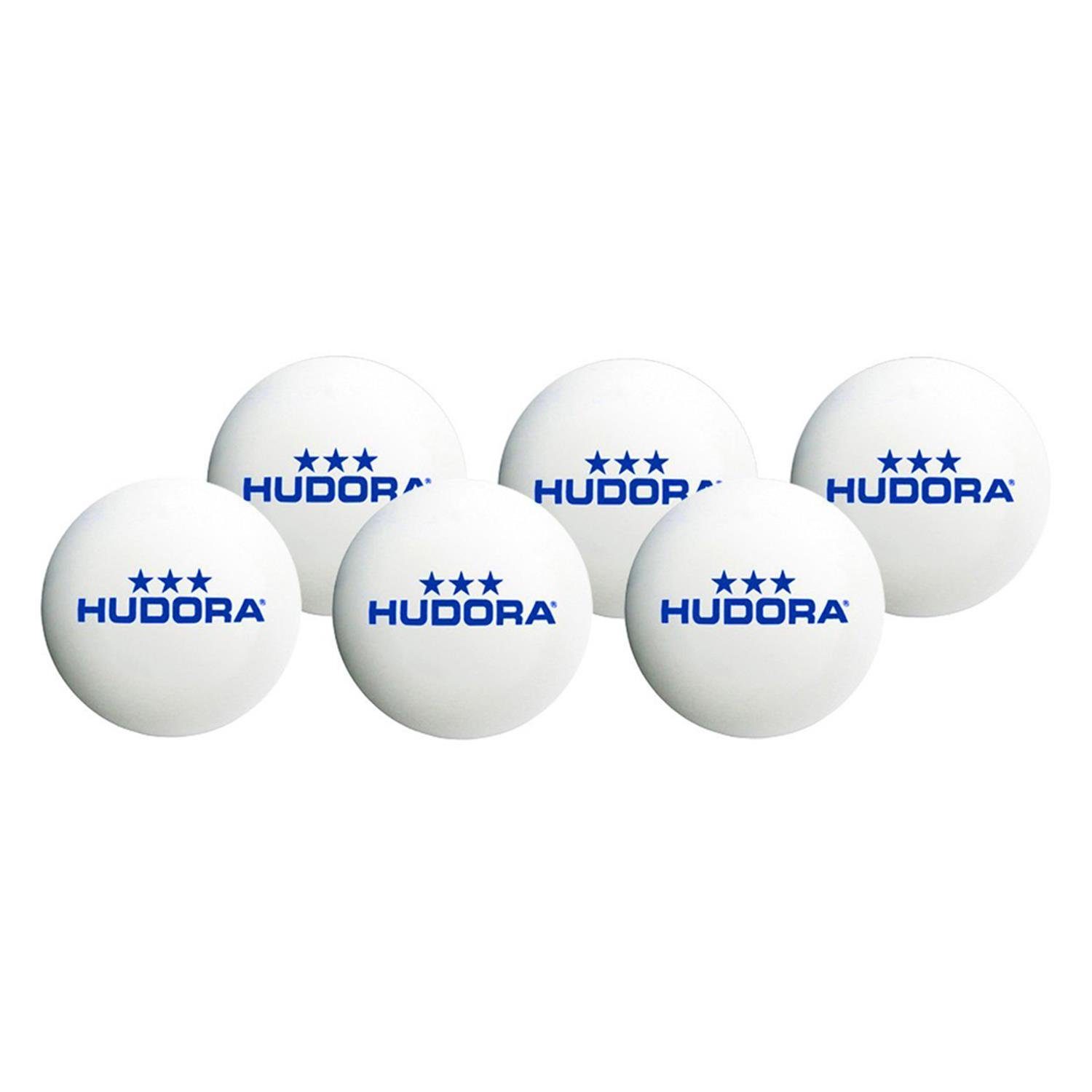 Hudora Tischtennisball 76277 Tischtennisbälle ***, 6 Stück