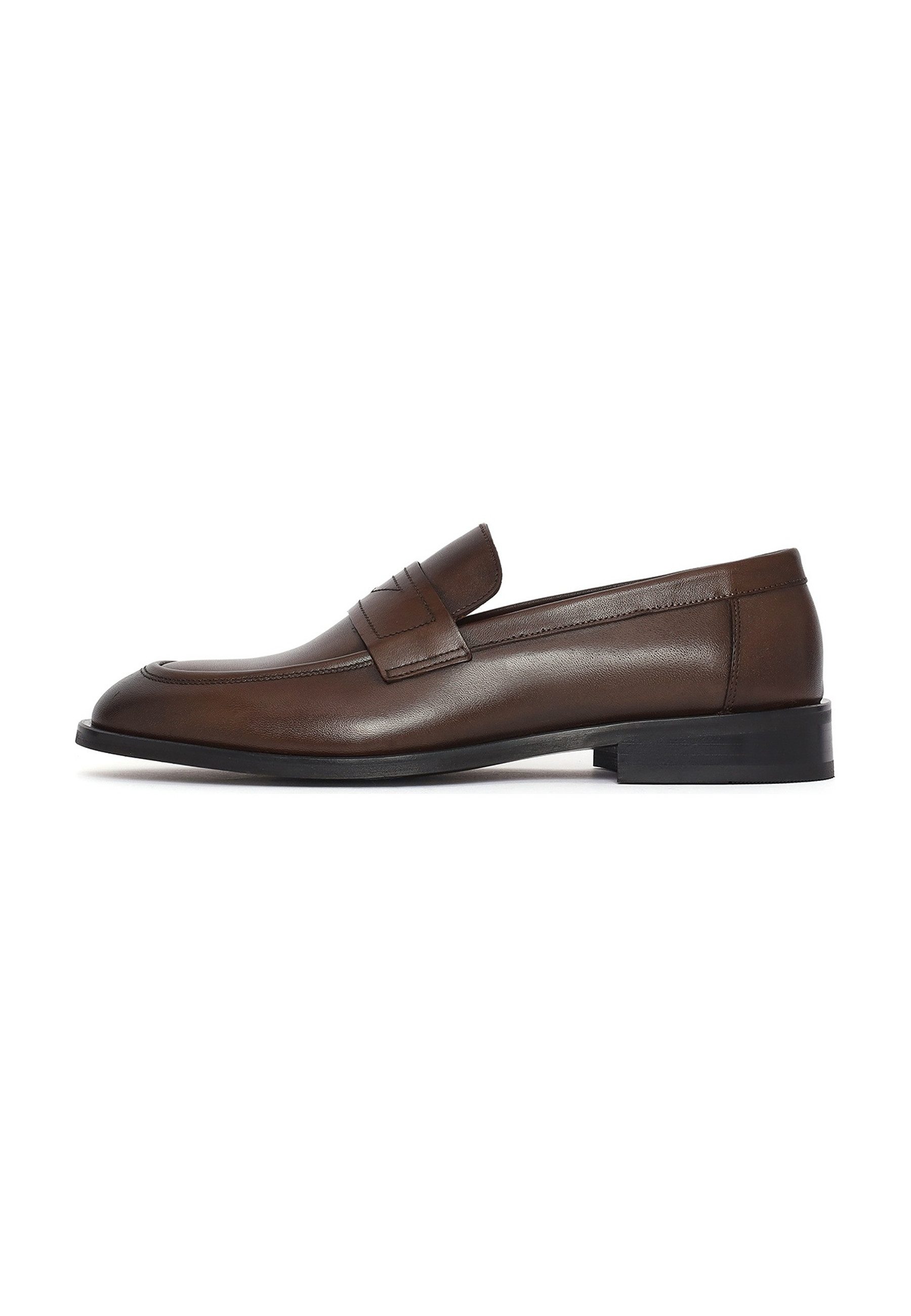 Derimod Klassische Loafer aus Leder Loafer Echtes Leder, Lederfutter, Slip-On Design, Raffinierter Stil