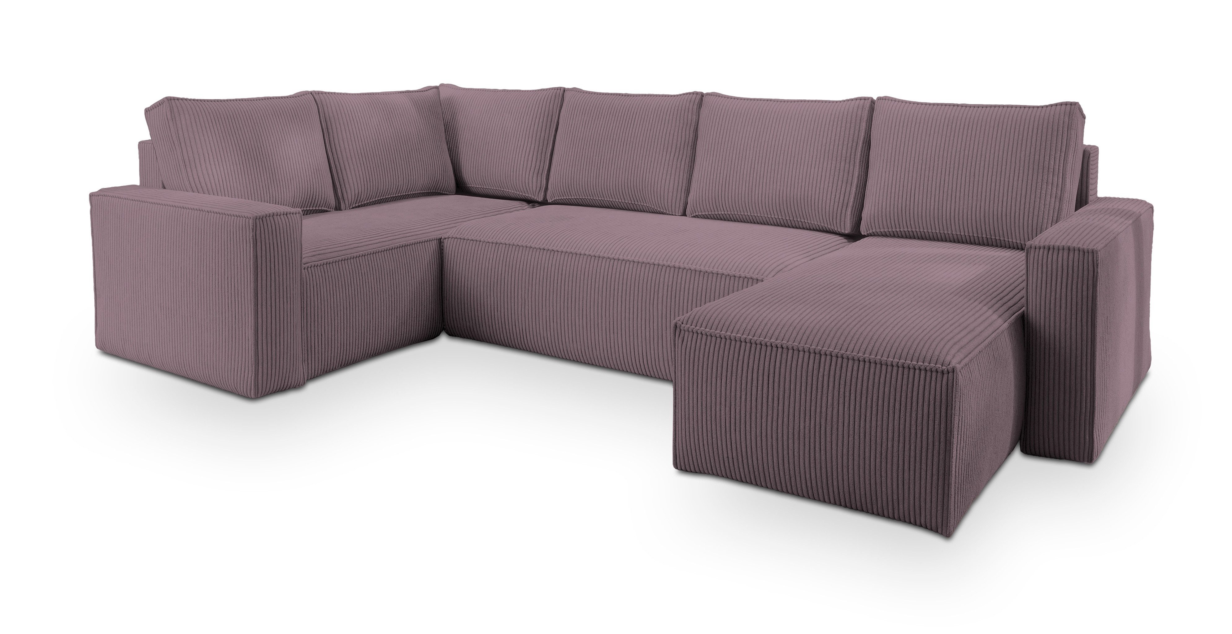 Masseno Ecksofa NORENA mit Schlaffunktion U-Form, günstig online kaufen