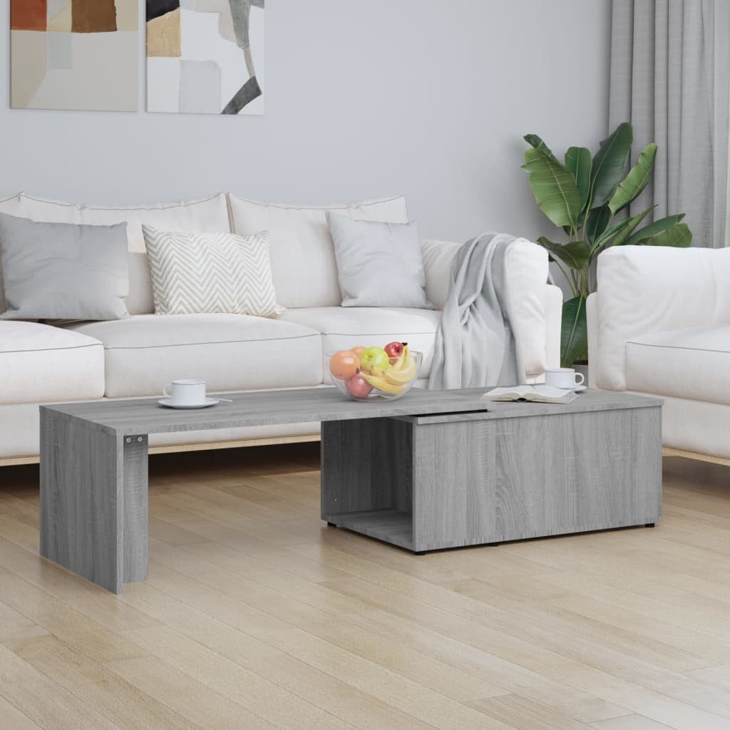 Grau Sonoma Couchtisch (1-St) | Holzwerkstoff Sonoma 150x50x35 cm Sonoma Grau Couchtisch Grau vidaXL