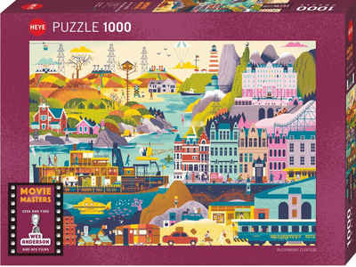 HEYE Puzzle Anderson Films, 1000 Puzzleteile, Made in Germany