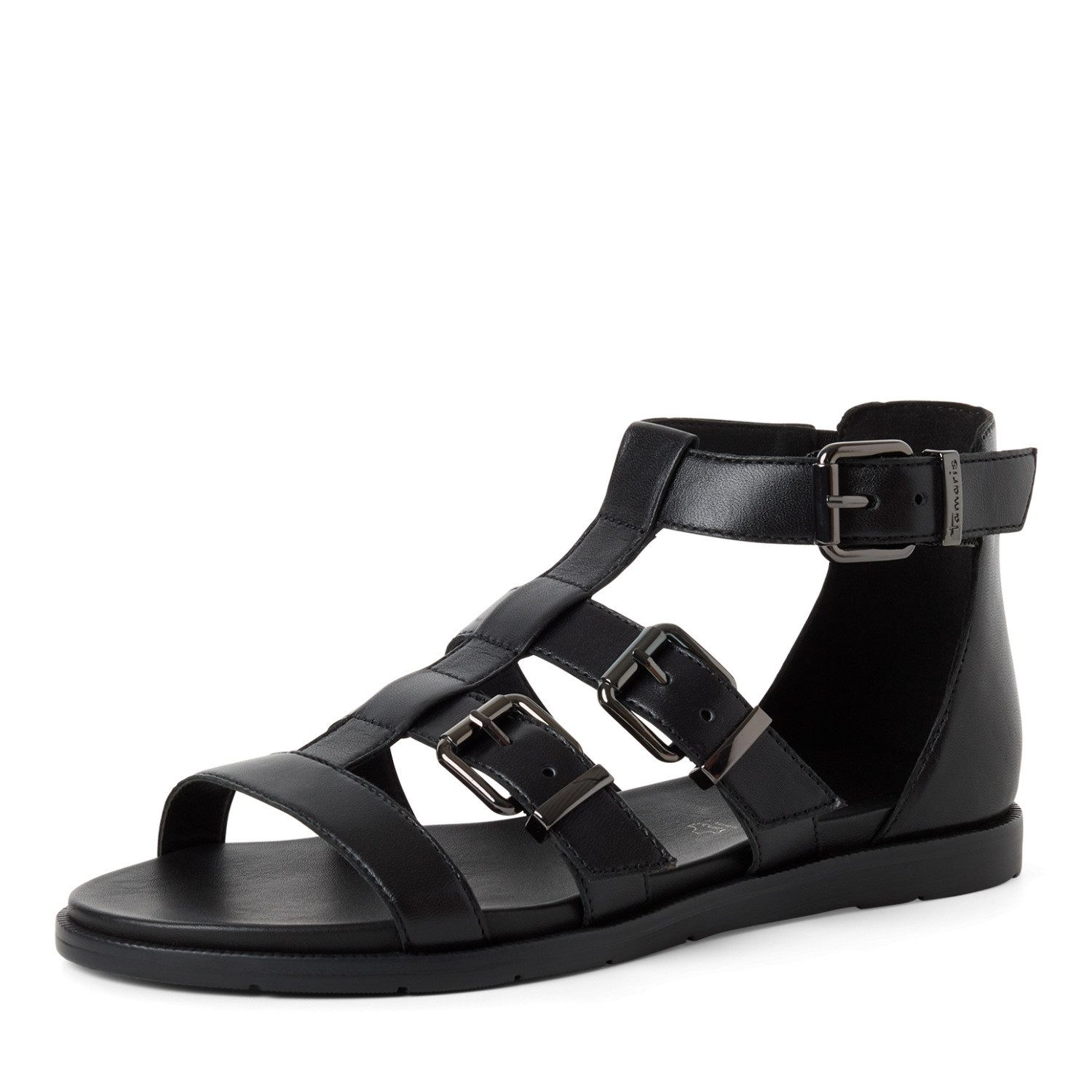 Tamaris Sandalette, Riemchensandale, Schaftsandale mit geschlossener Ferse