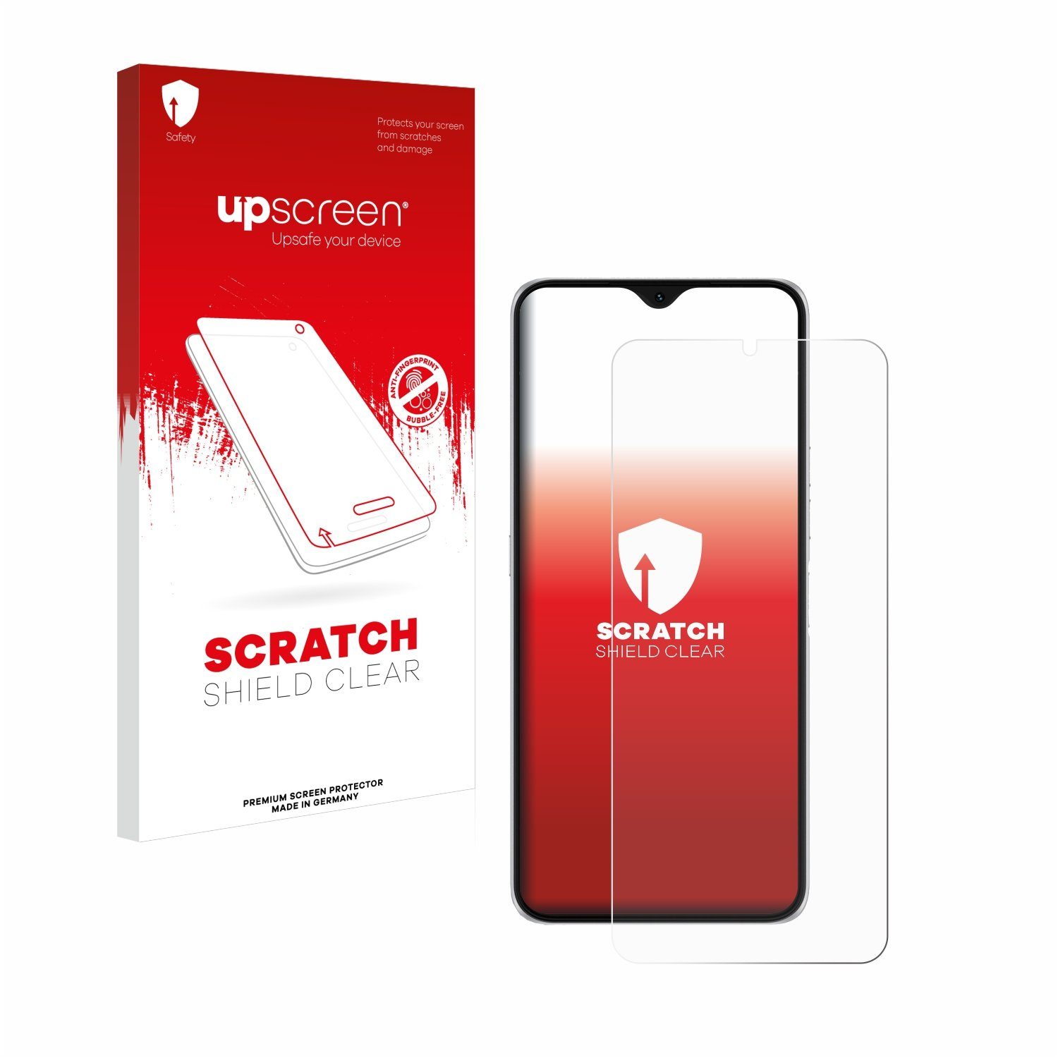 upscreen Schutzfolie für Umidigi F3 Pro 5G, Displayschutzfolie, Folie klar Anti-Scratch Anti-Fingerprint