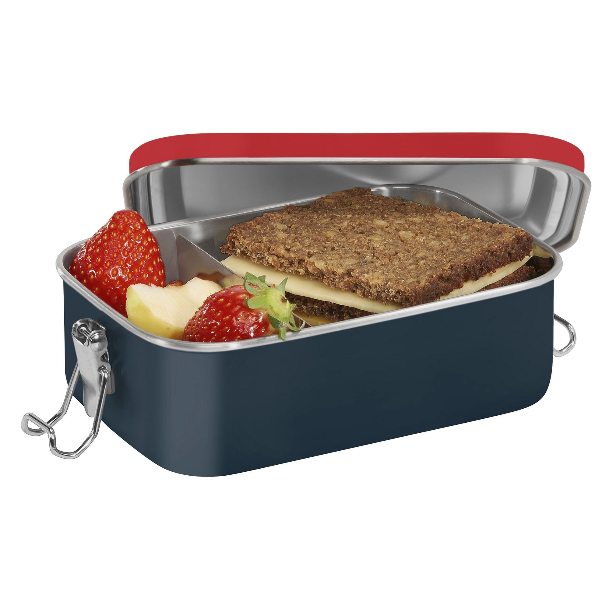 Step by Step Lunchbox, Edelstahl, Edelstahl