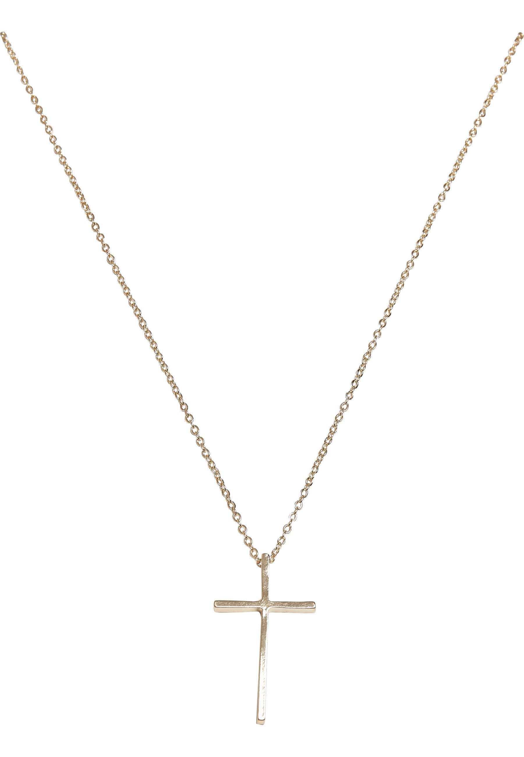 Edelstahlkette Urban Classics Unisex Big Basic Cross Necklace