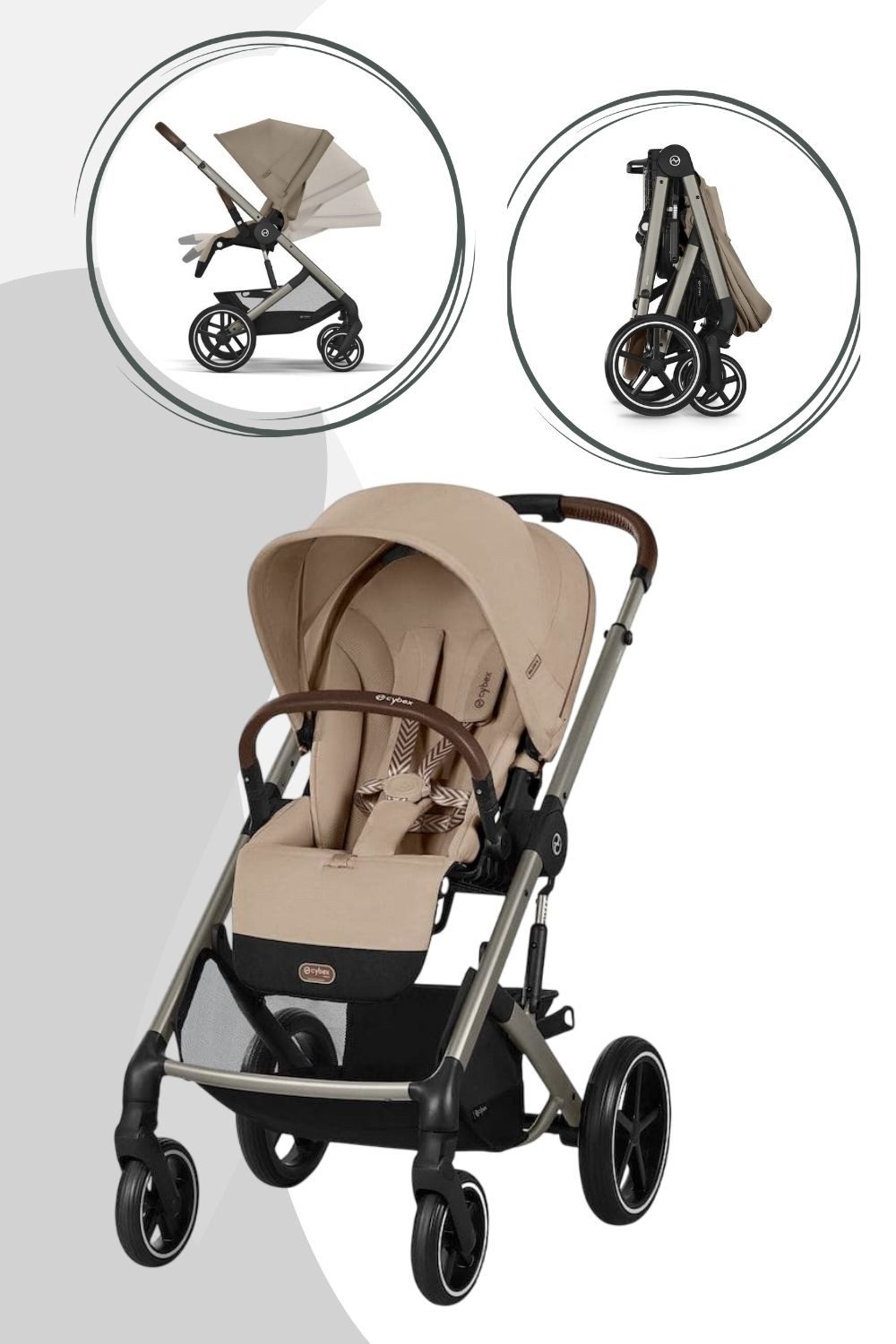 Cybex Kinder-Buggy Balios S Lux Kinderwagen - Kollektion 2025