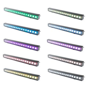 lightmaXX LED Scheinwerfer, LED-Bar, Pixelsteuerung, RGBWA Farbmischung