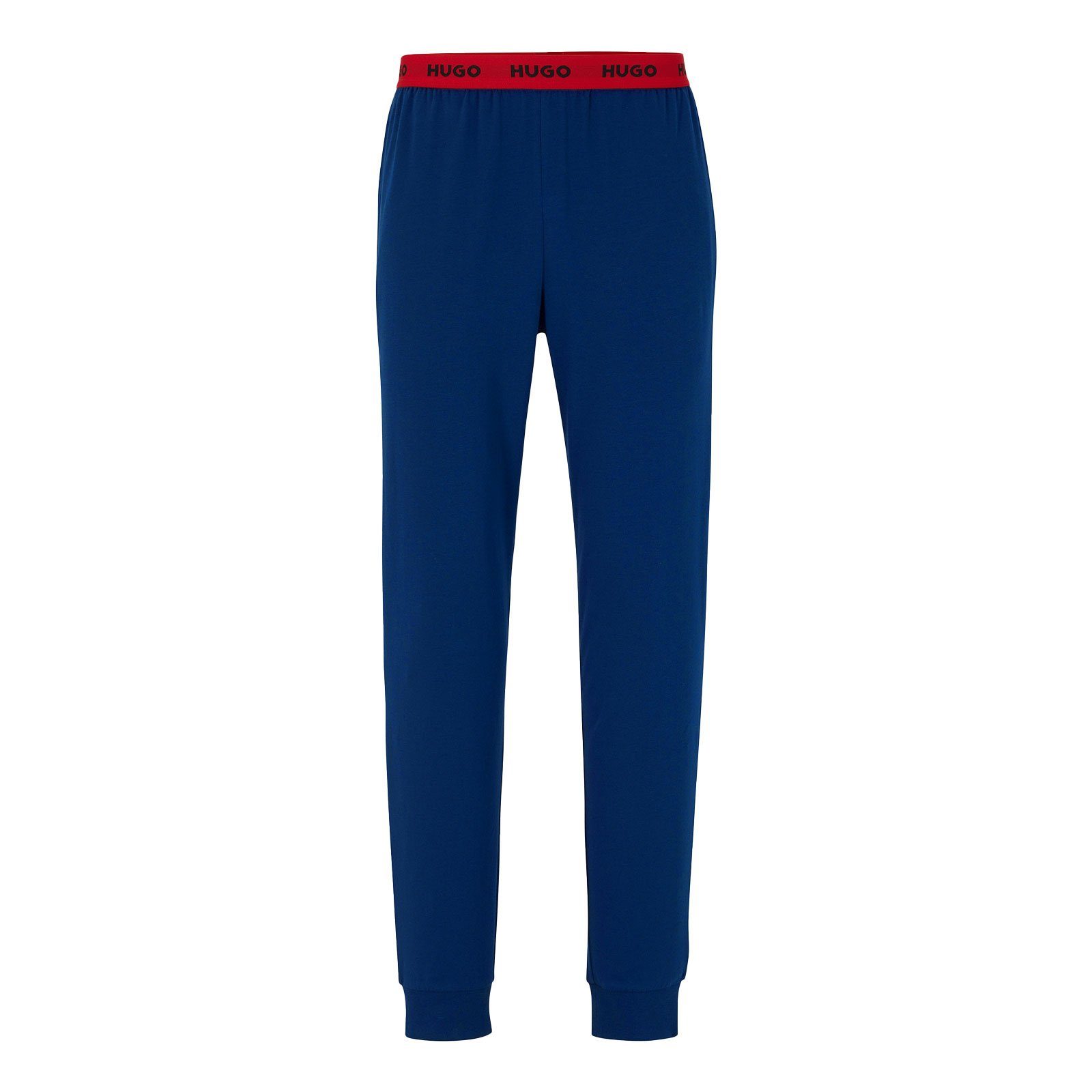 HUGO Pyjamahose Linked Pants mit sichtbarem Elastikbund 417 navy | Pyjamahosen