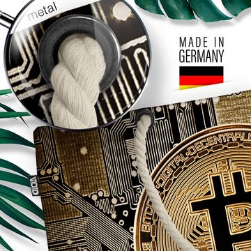 VOID Strandtasche (1-tlg), Bitcoin Krypto Digital Bitcoin Krypto Digital Coin Münze Währung Wert