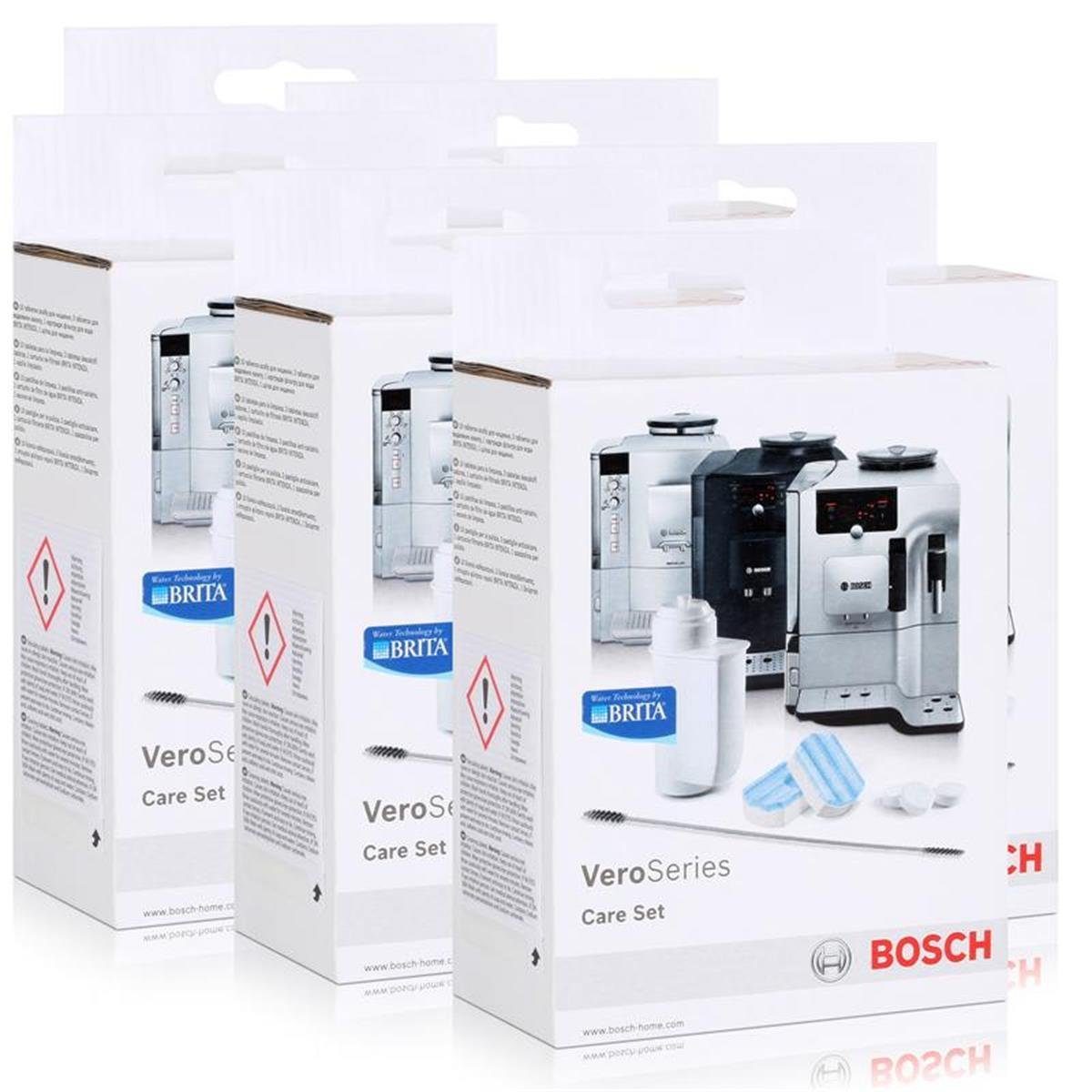 Kaffeevollautomaten Pflegeset für VeroSeries Entkalker Set Care (6 Bosch BOSCH TCZ8004