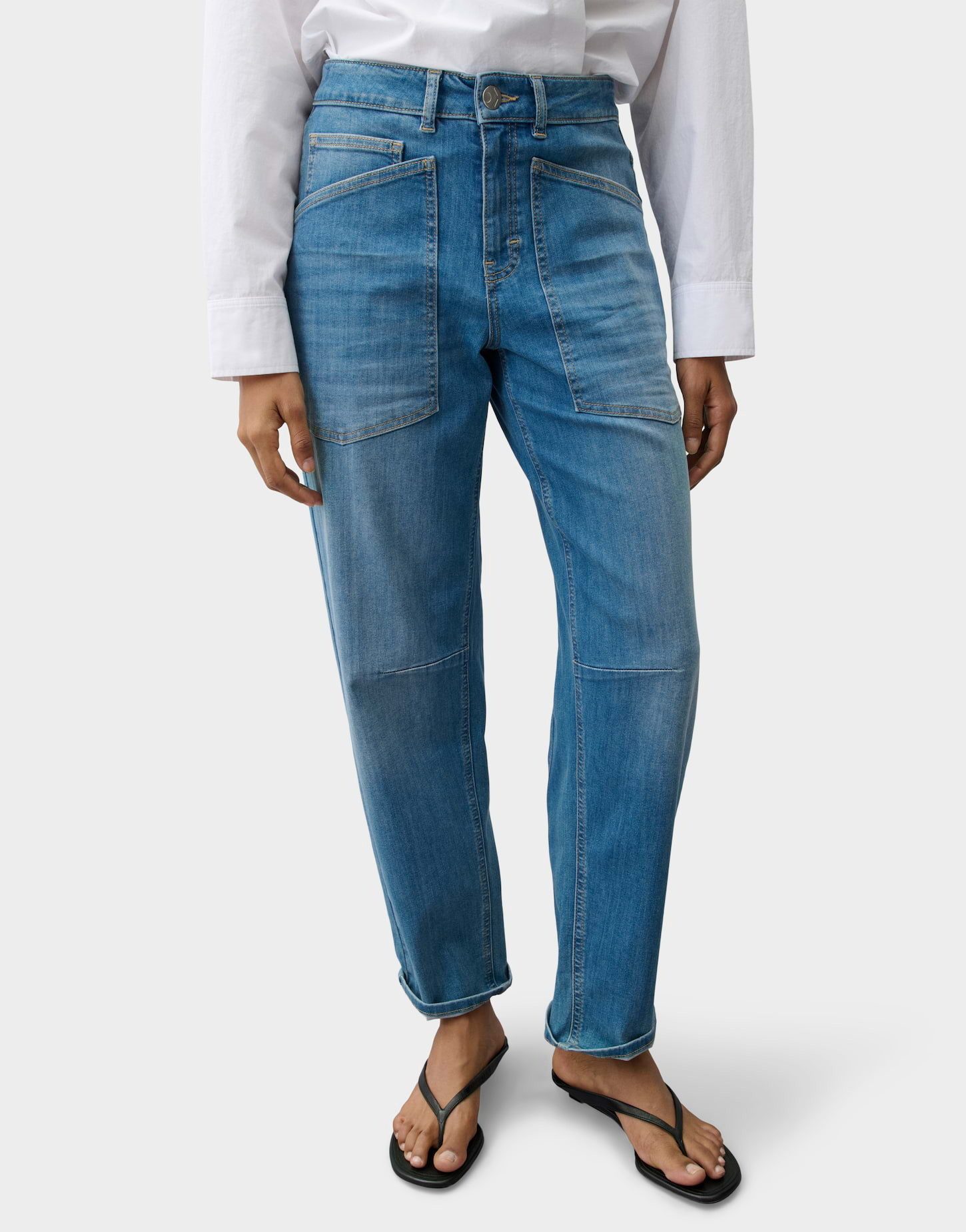 OPUS PANTS Slouchy Jeans Melly breeze Denim