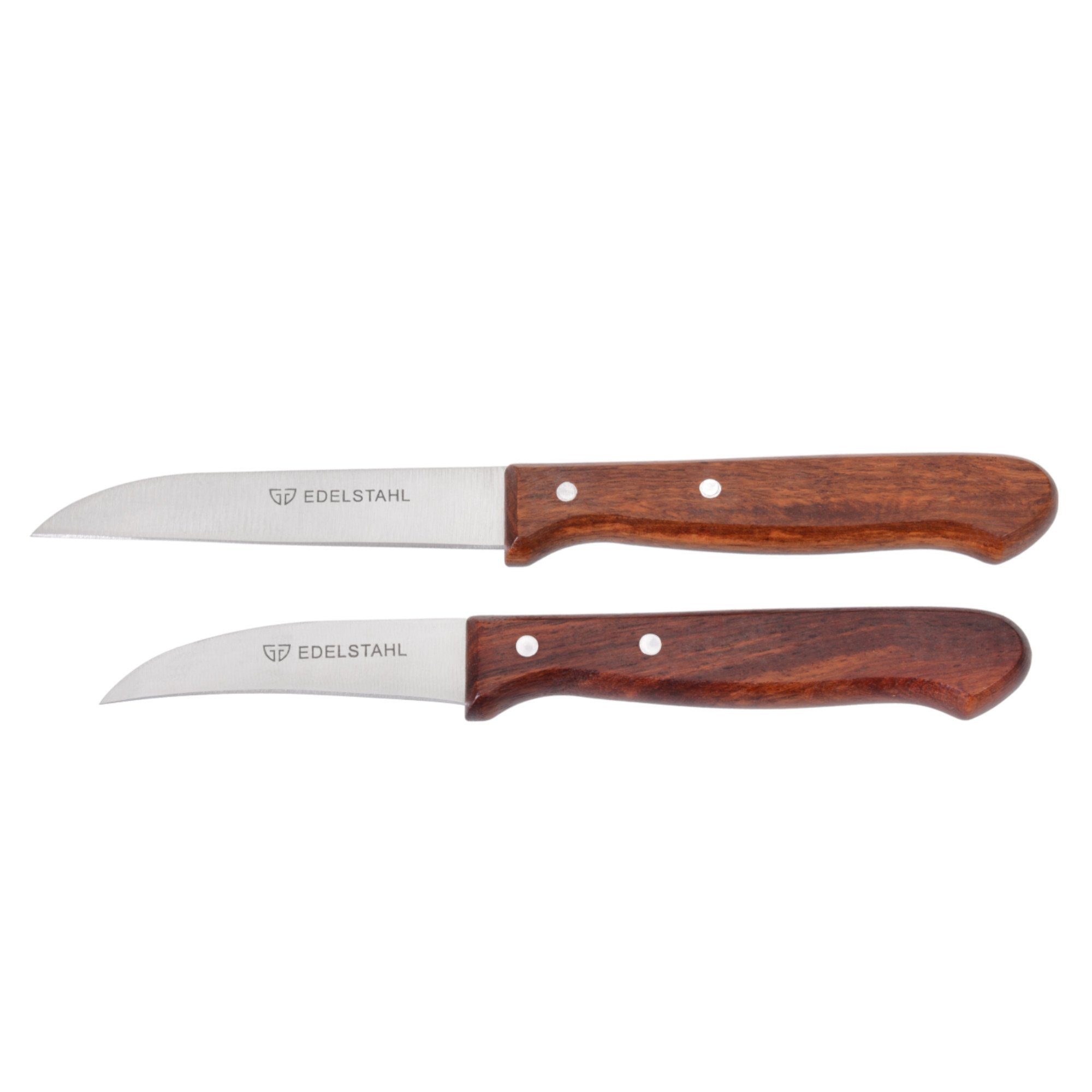 GRÄWE Allzweckmesser 2-tlg GRÄWE Holzgriff mit Messerset