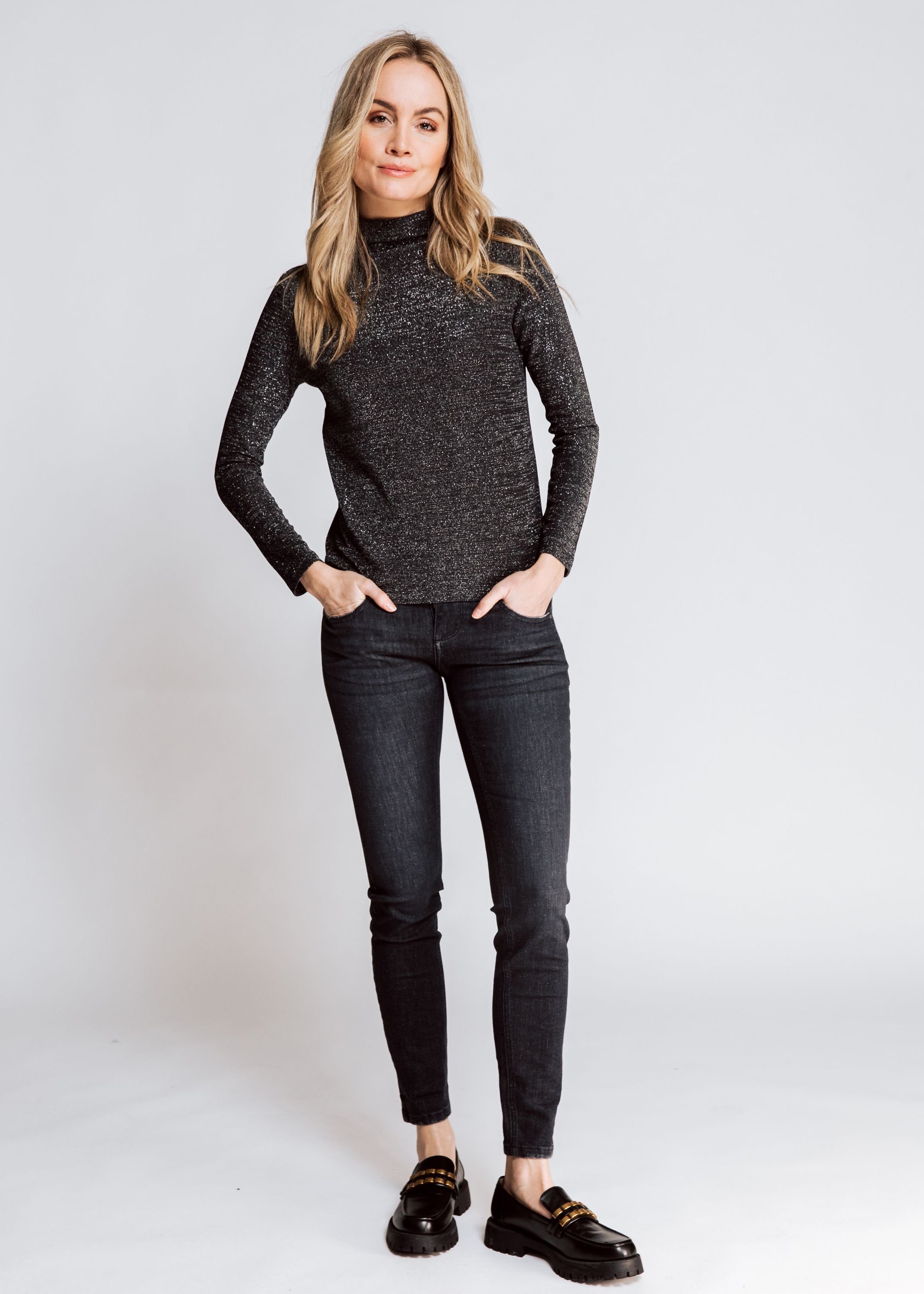 Zhrill Sweatshirt Sweatshirt ABIGAIL Black (0-tlg) günstig online kaufen