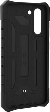 UAG Smartphone-Hülle Pathfinder, [Samsung Galaxy S21 FE 5G Hülle, Offiziell "Designed for Samsung" zertifiziert, Wireless Charging kompatibel, Galaxy S21 FE Schutzhülle nach Militärstandard] - schwarz