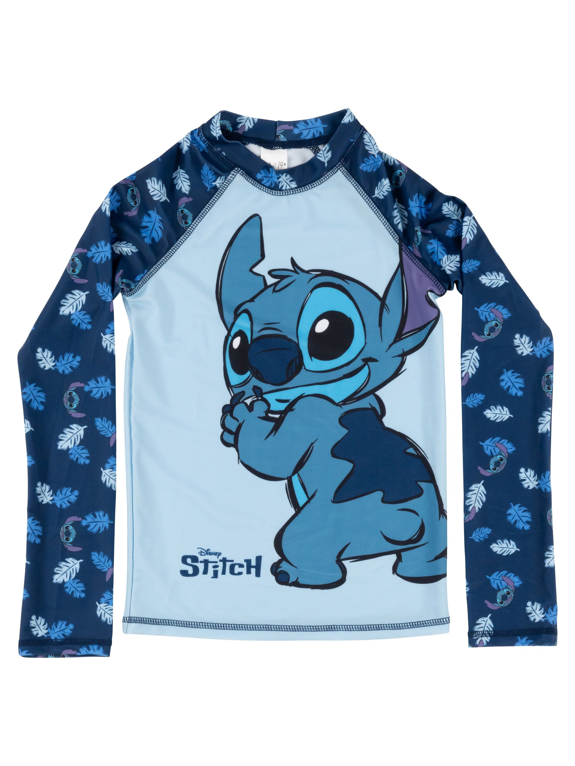 United Labels® Badeanzug Lilo & Stitch Schwimmset UV-Schutz 30 Badeanzug langarm Shirt Hose