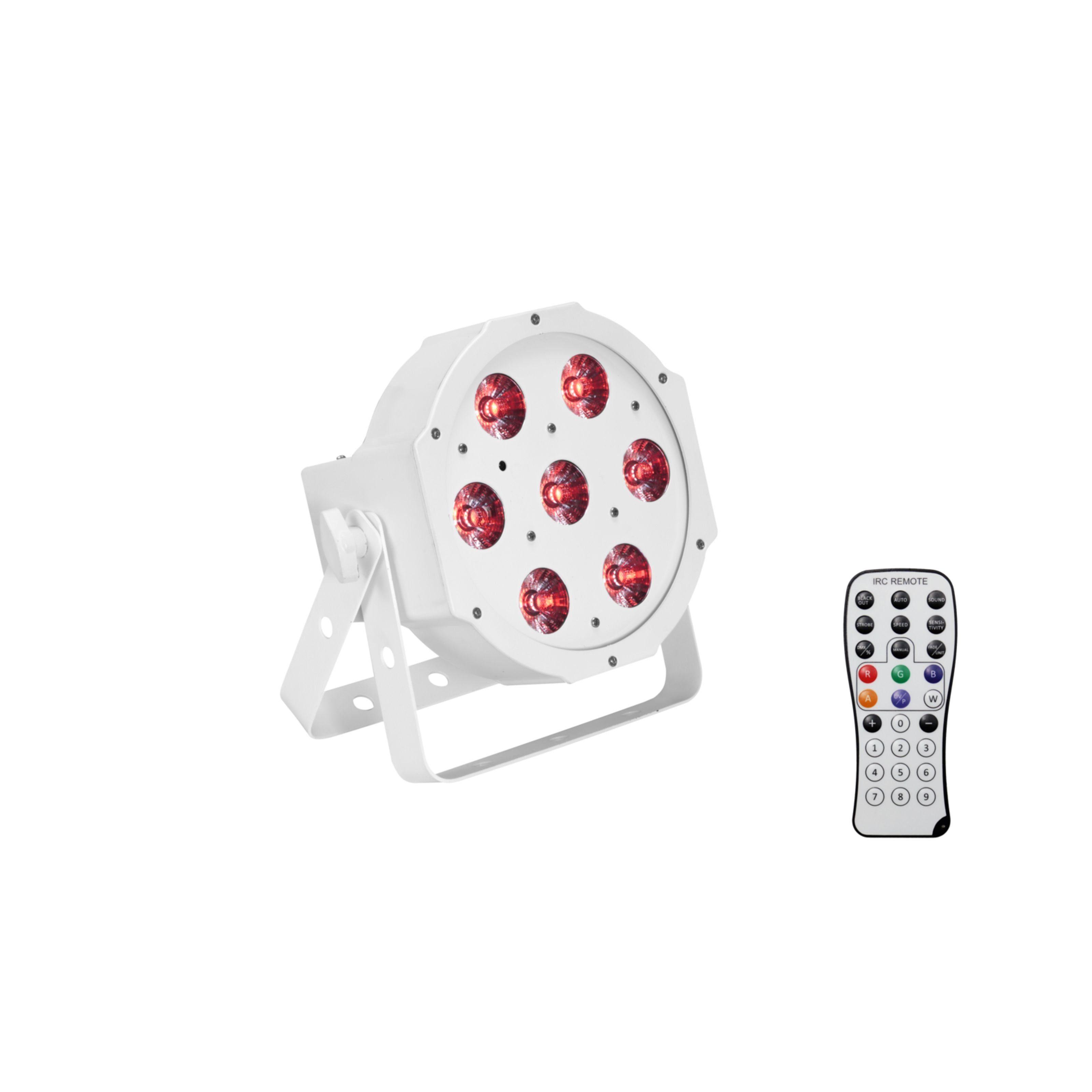 Neue Funktion! EUROLITE LED Discolicht, LED LED Floor white - SLS-7 Scheinwerfer HCL PAR