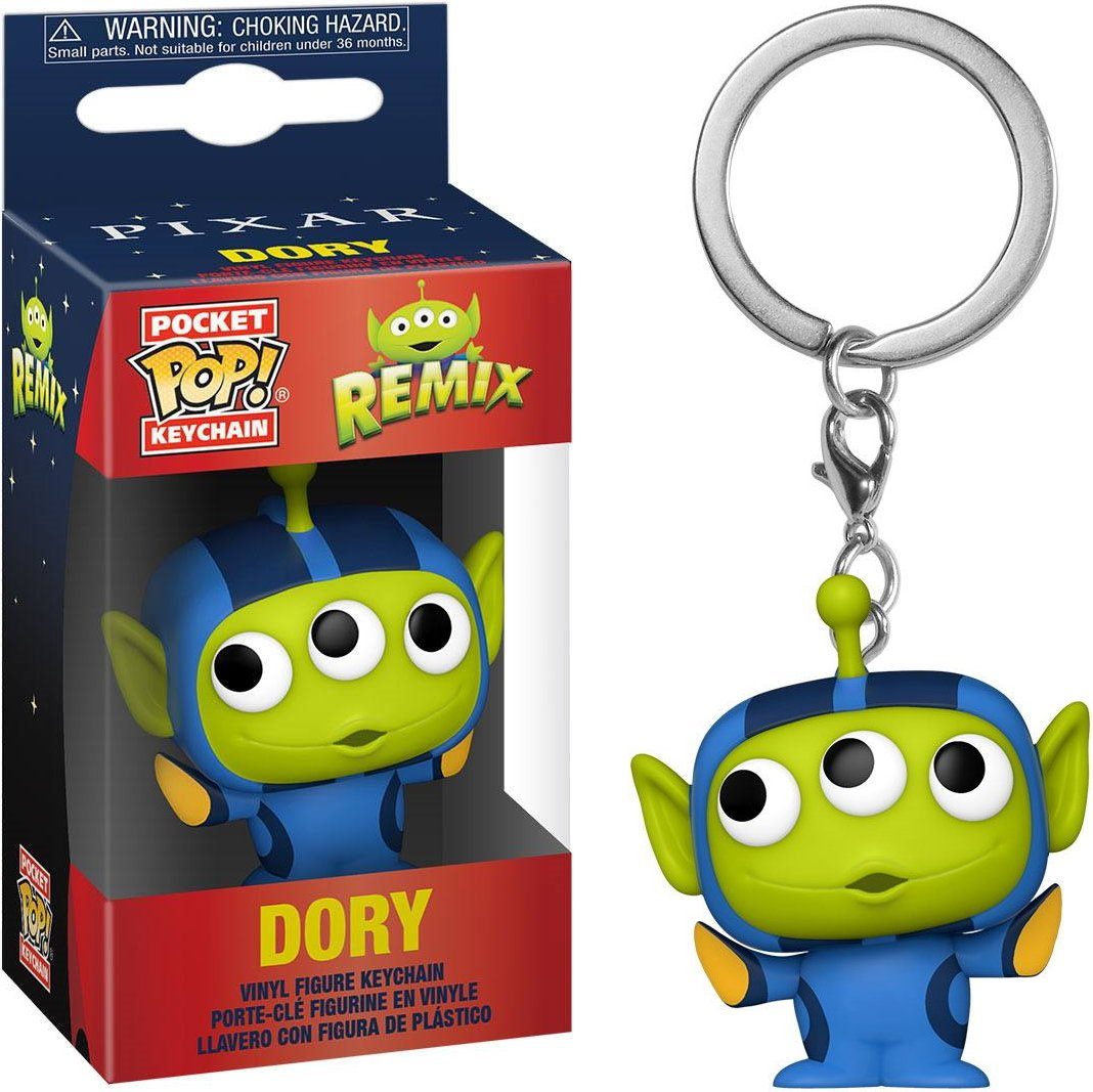 Pop! Pocket Schlüsselanhänger Remix Dory Pixar Funko Alien Disney -