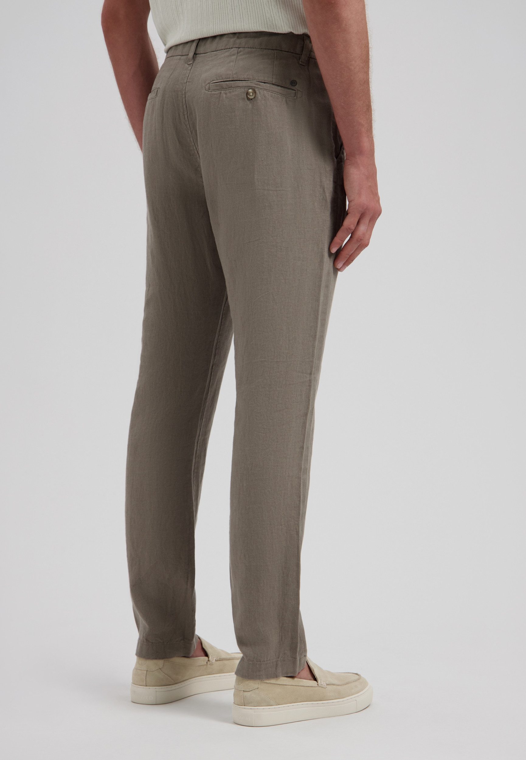 Dstrezzed Chinohose DS_James Beach Pant Grey Brown