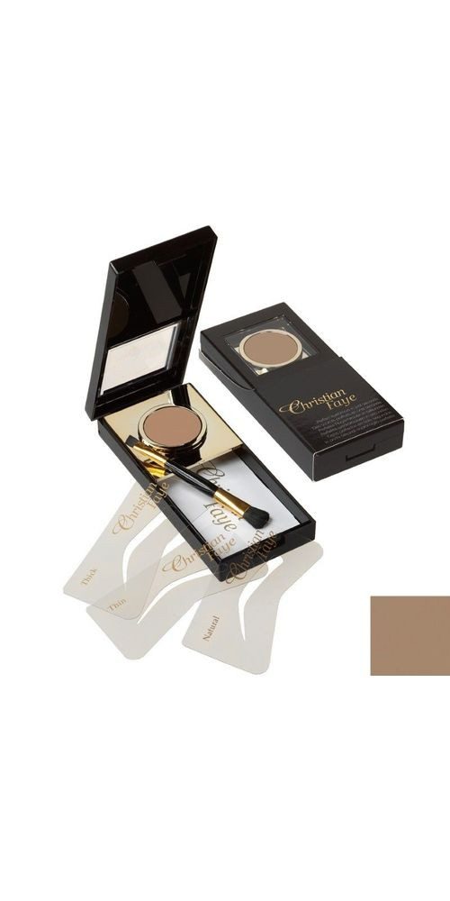 Christian Faye Augenbrauen-Puder Christian Faye Augenbraue Pulver dunkelbraun 3gr