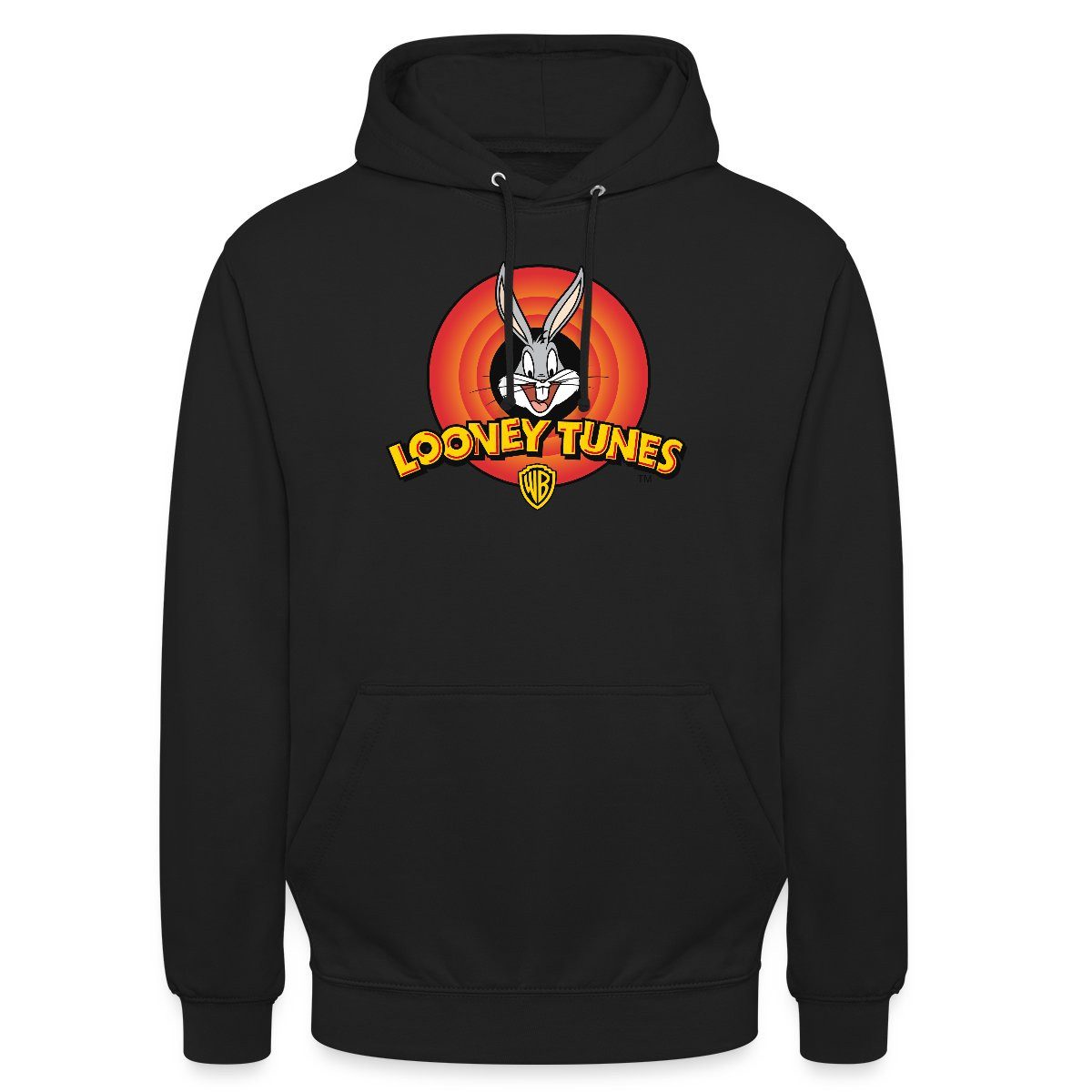 Spreadshirt Hoodie Looney Tunes Bugs Bunny Logo Classic Unisex Hoodie (1-tlg)