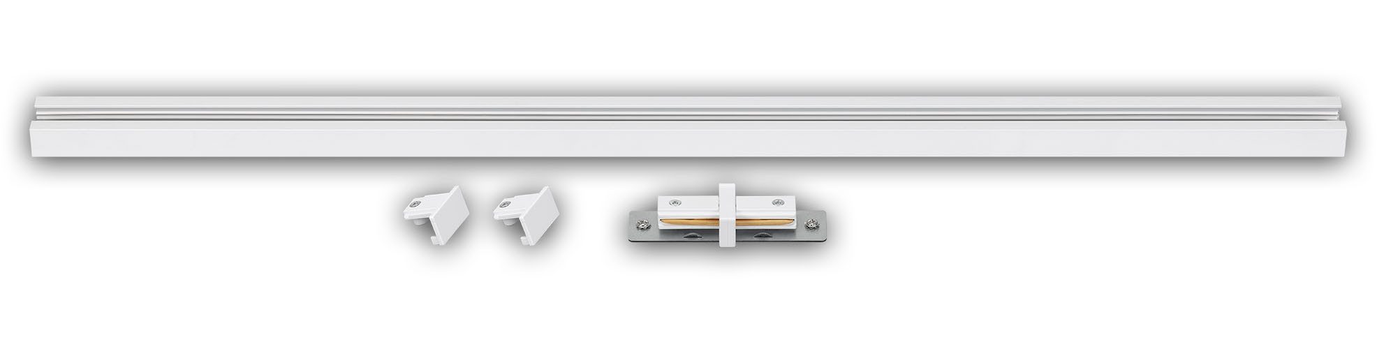 Briloner Leuchten Schienensystem-Schienen RAIL, 75,22 cm, (1-tlg), Stromschiene 0,75 m Weiß Schienensystem Rail Wohnzimmer Büro Küche
