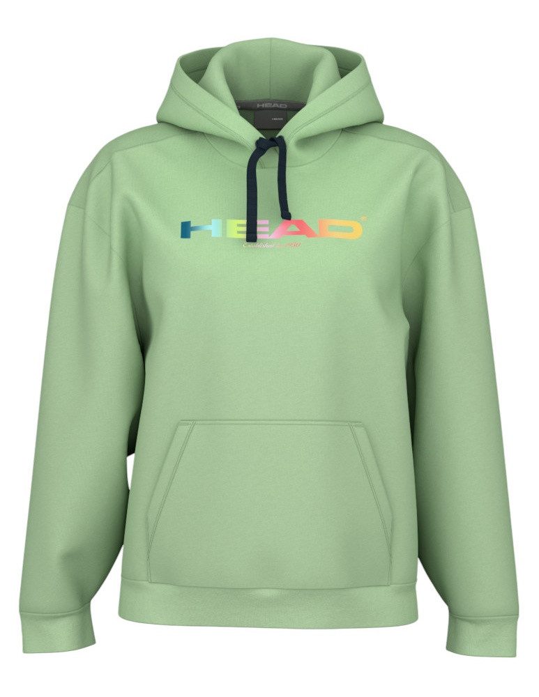 Head Kapuzenpullover Rally Hoodie (Mischgewebe) grün Damen