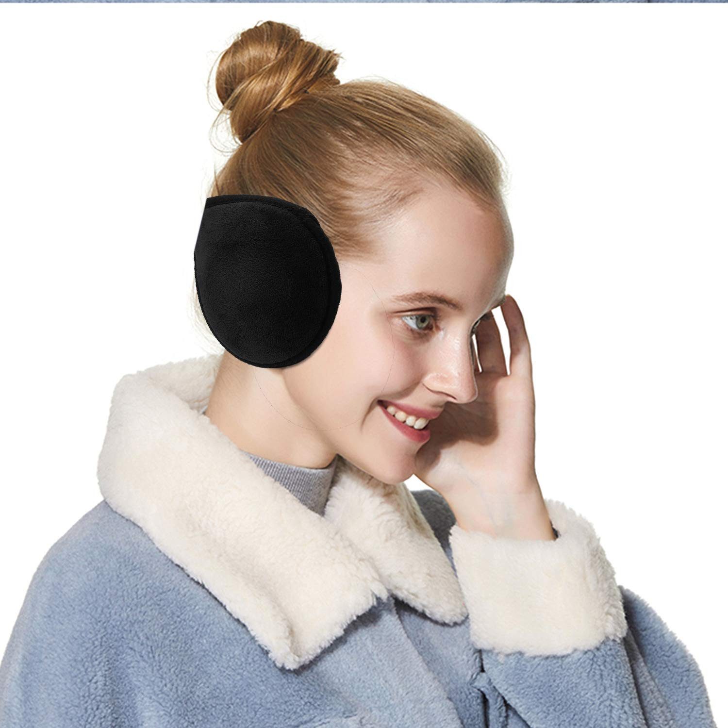 Coonoor Ohrenwärmer Ohrwärmer für Männer & Frauen Klassische Fleece Unisex Winter warme Ohrenschützer