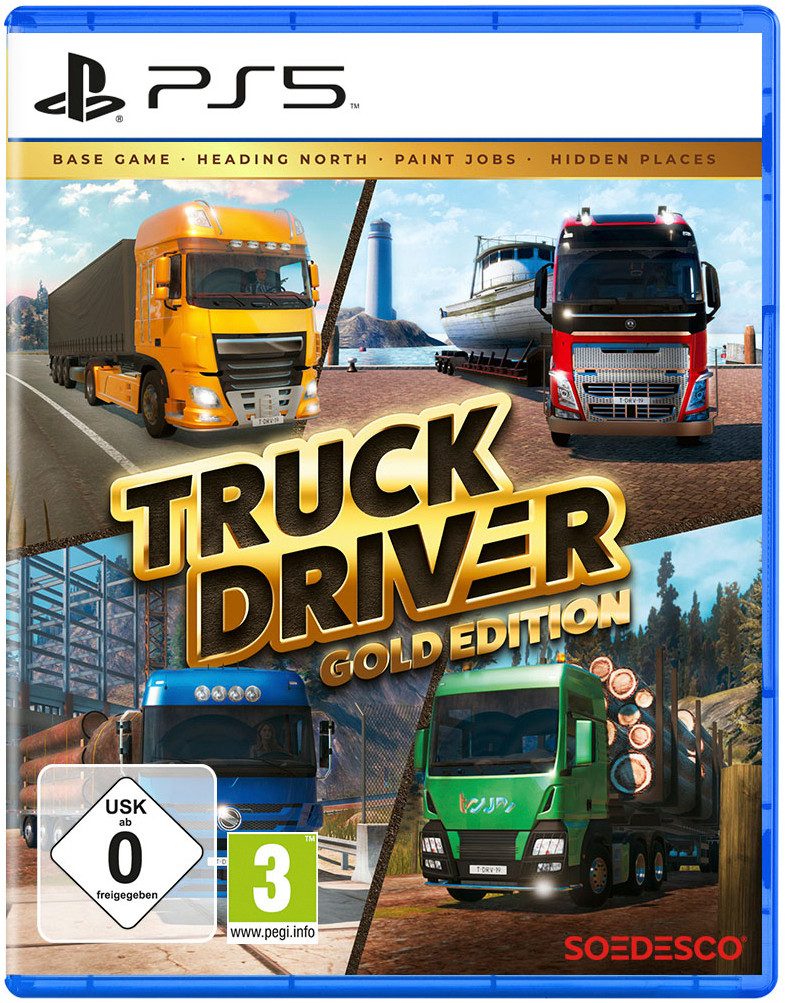 Truck Driver Gold Edition (Blu-ray Disc), PlayStation 5