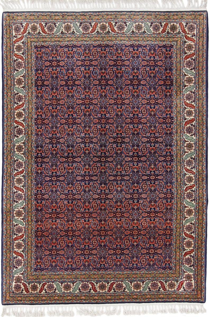 Orientteppich Täbriz Heydarzadeh 137x205 Handgeknüpfter Orientteppich, Nain Trading, rechteckig, Höhe: 10 mm