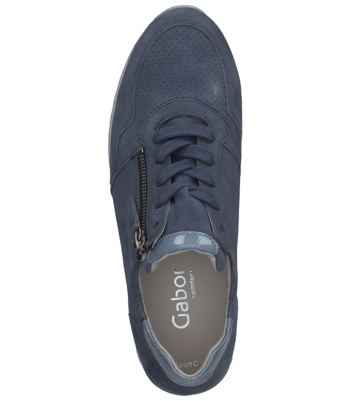 Gabor Plateausneaker Veloursleder Sneaker Nautic