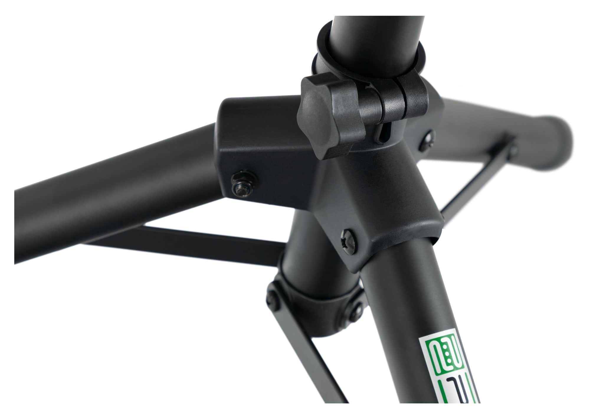 Pronomic Lautsprecherständer Paar Boxenstative - Niedriger Monitor-Ständer aus Stahl, (bis 0 Zoll, Höhenverstellbar, 2-tlg., Belastbarkeit bis 50 kg, Ideal für  – Bild 5 von 5