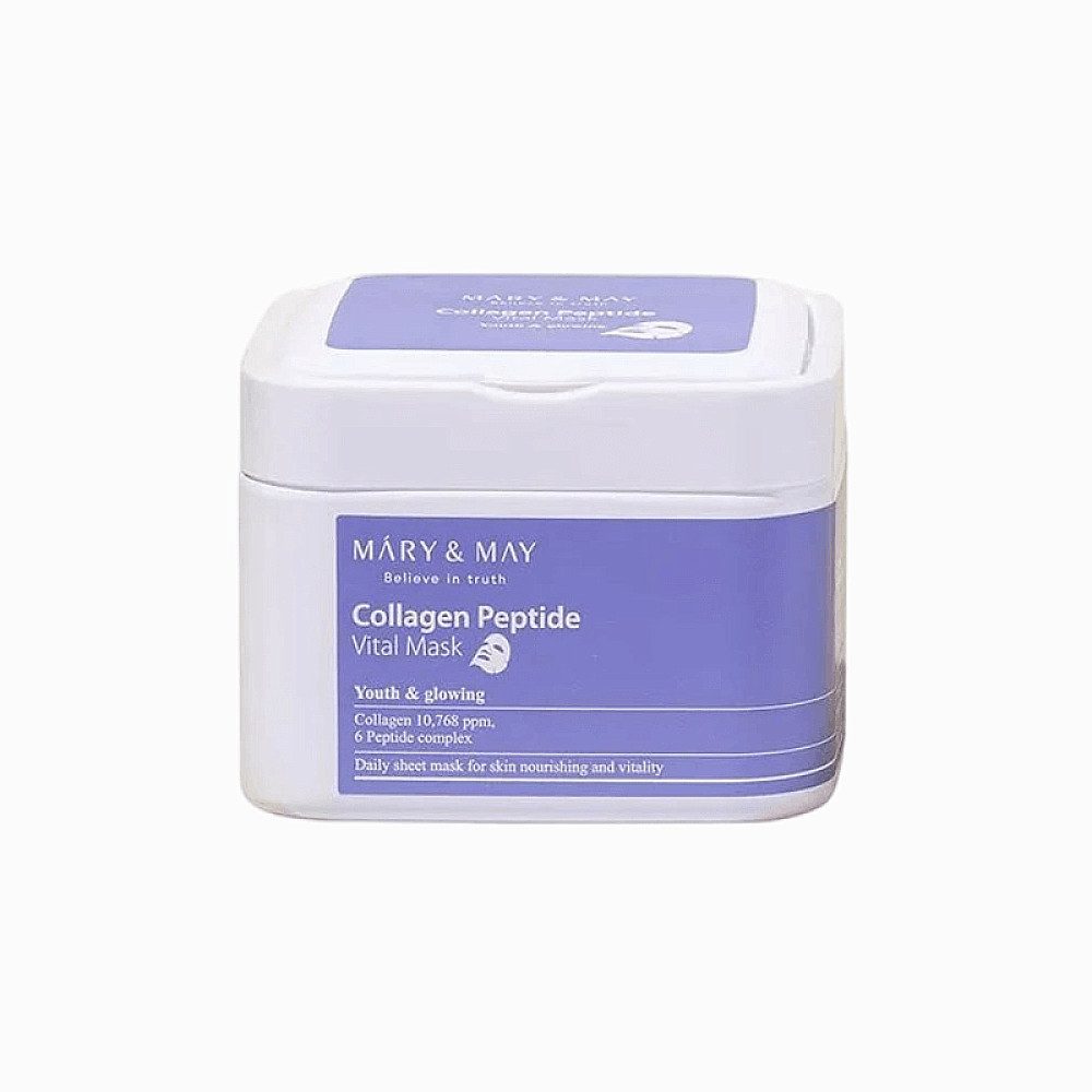 Tuchmaske Mary & May Collagen Peptide Vital Mask