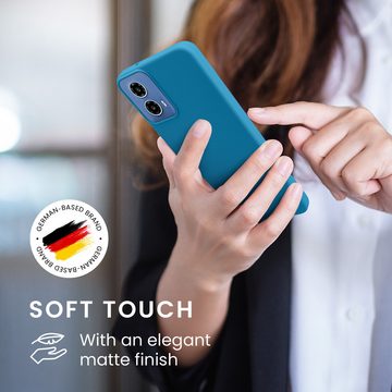 kwmobile Handyhülle Hülle für Motorola Moto G34 5G, Hülle Silikon - Soft Handyhülle - Handy Case Cover