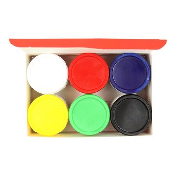 SÜDOR Acrylfarbe Fingerfarben für Kinder 6x 30 ml