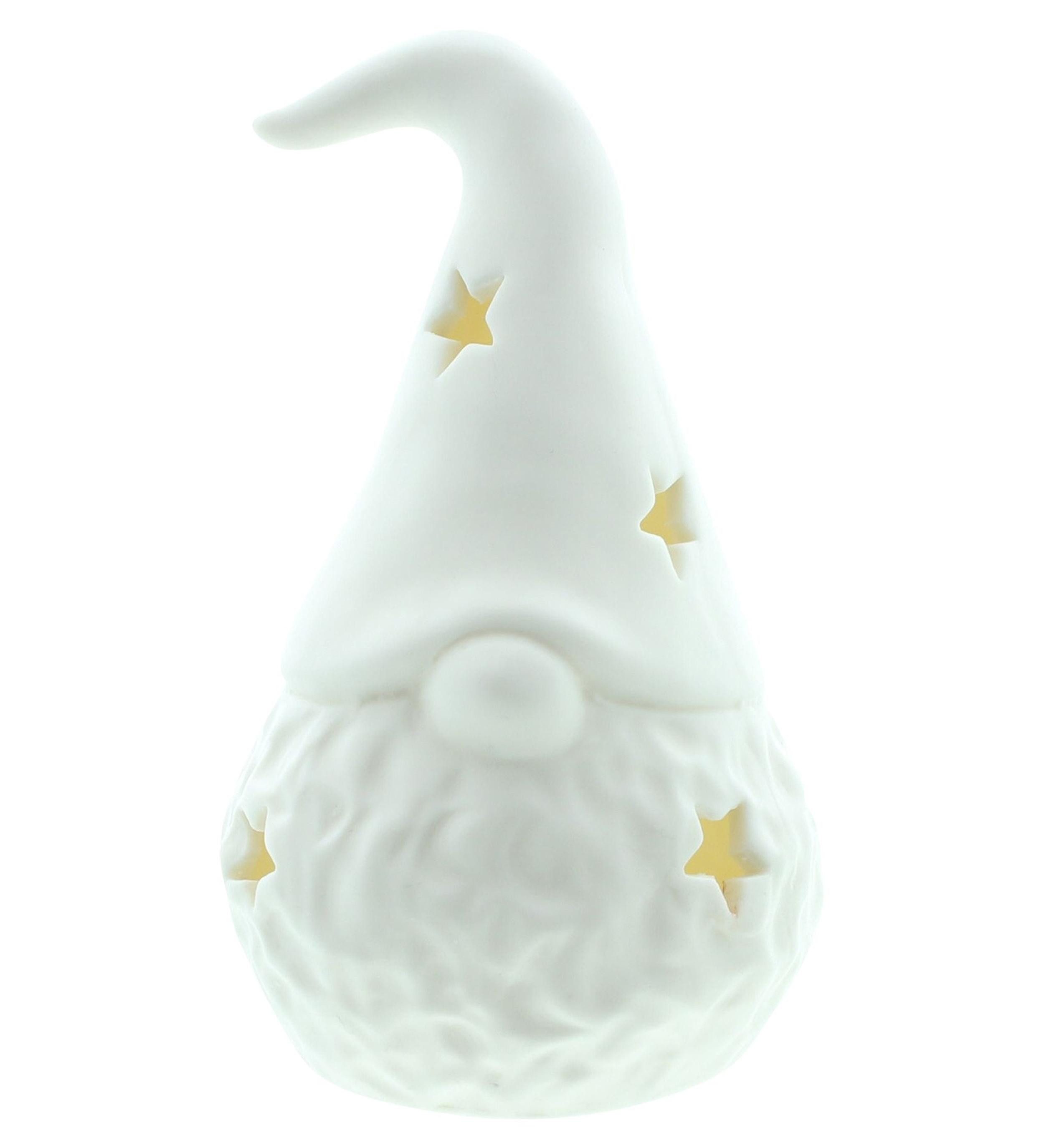 LED Dekoobjekt LED-Wichtel "White"