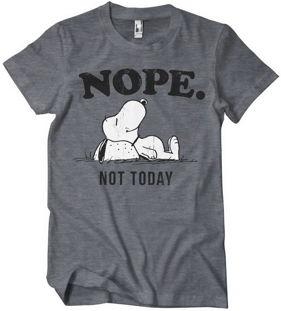 PEANUTS Worldwide LLC T-Shirt Nope Not Today T-Shirt günstig online kaufen