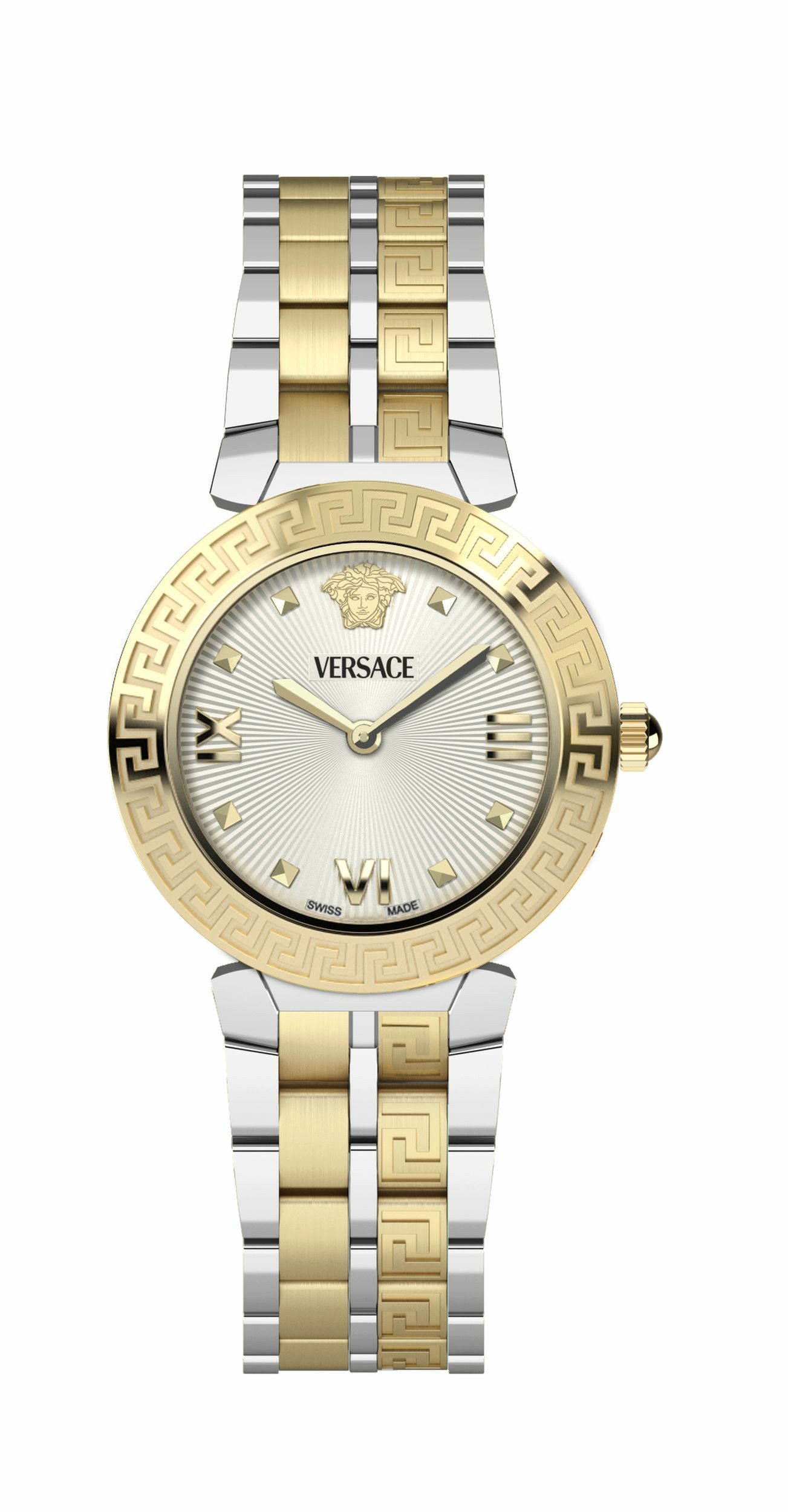 Versace Quarzuhr Analoguhr für Damen, (1-tlg)