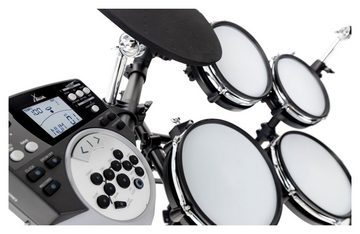 XDrum E-Drum DD-530 E-Drum mit Mesh Heads inkl. Hocker Set, 13-St., USB MIDI, 45 Drumkits, 400 Sounds und Lernmodus