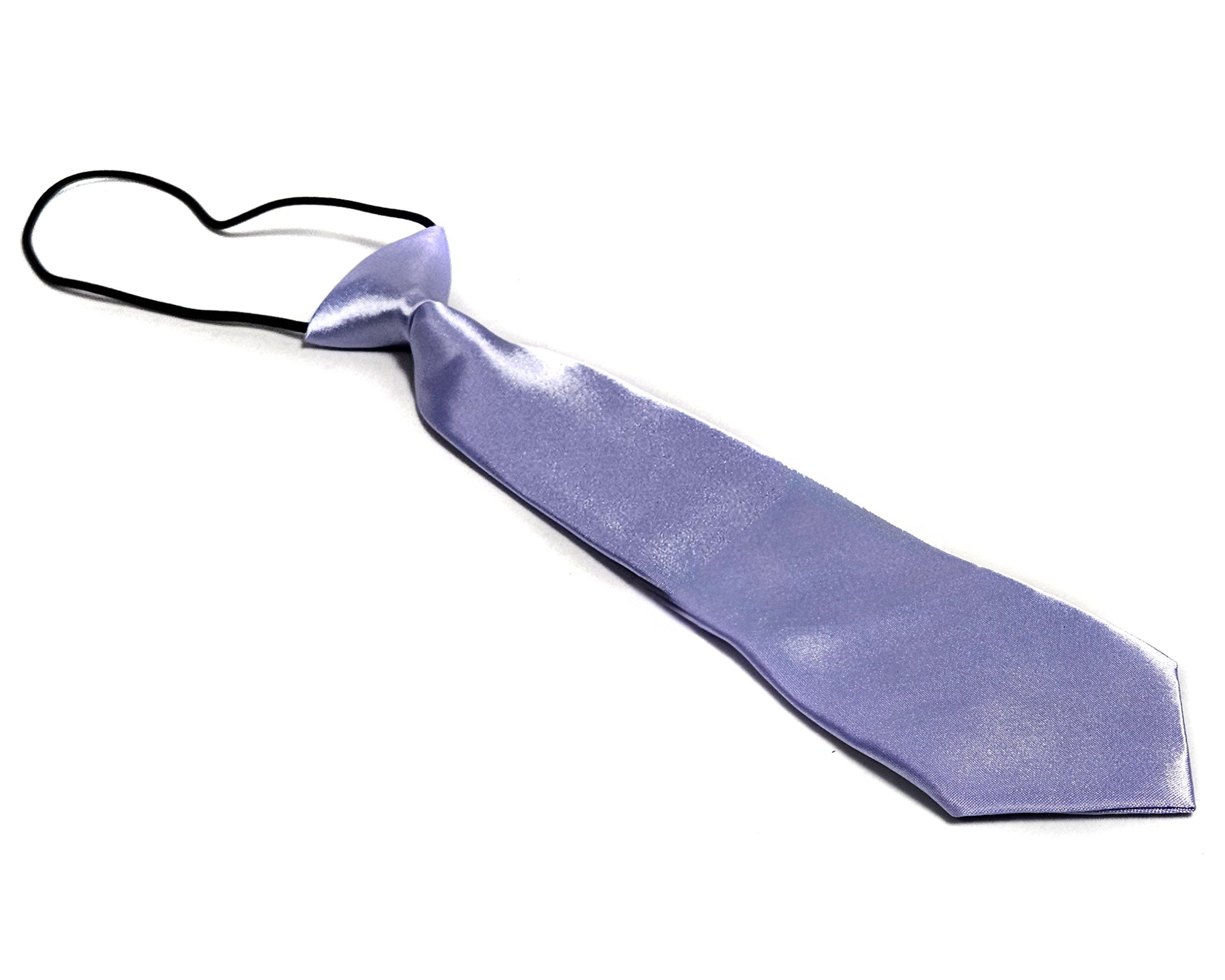 Yudu Krawatte Kinder Krawatte glänzend mit Gummiband