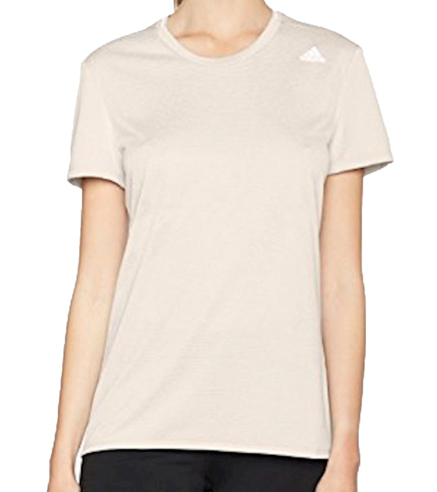 adidas Funktionsshirt »adidas running Supernova Tee T-Shirt kurzärmliges  Laufshirt Damen Fitness-Shirt mit Climalite Beige« online kaufen | OTTO