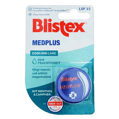Blistex Lippenbalsam BLISTEX Lippenpflege Med Plus 7ml LSF 15