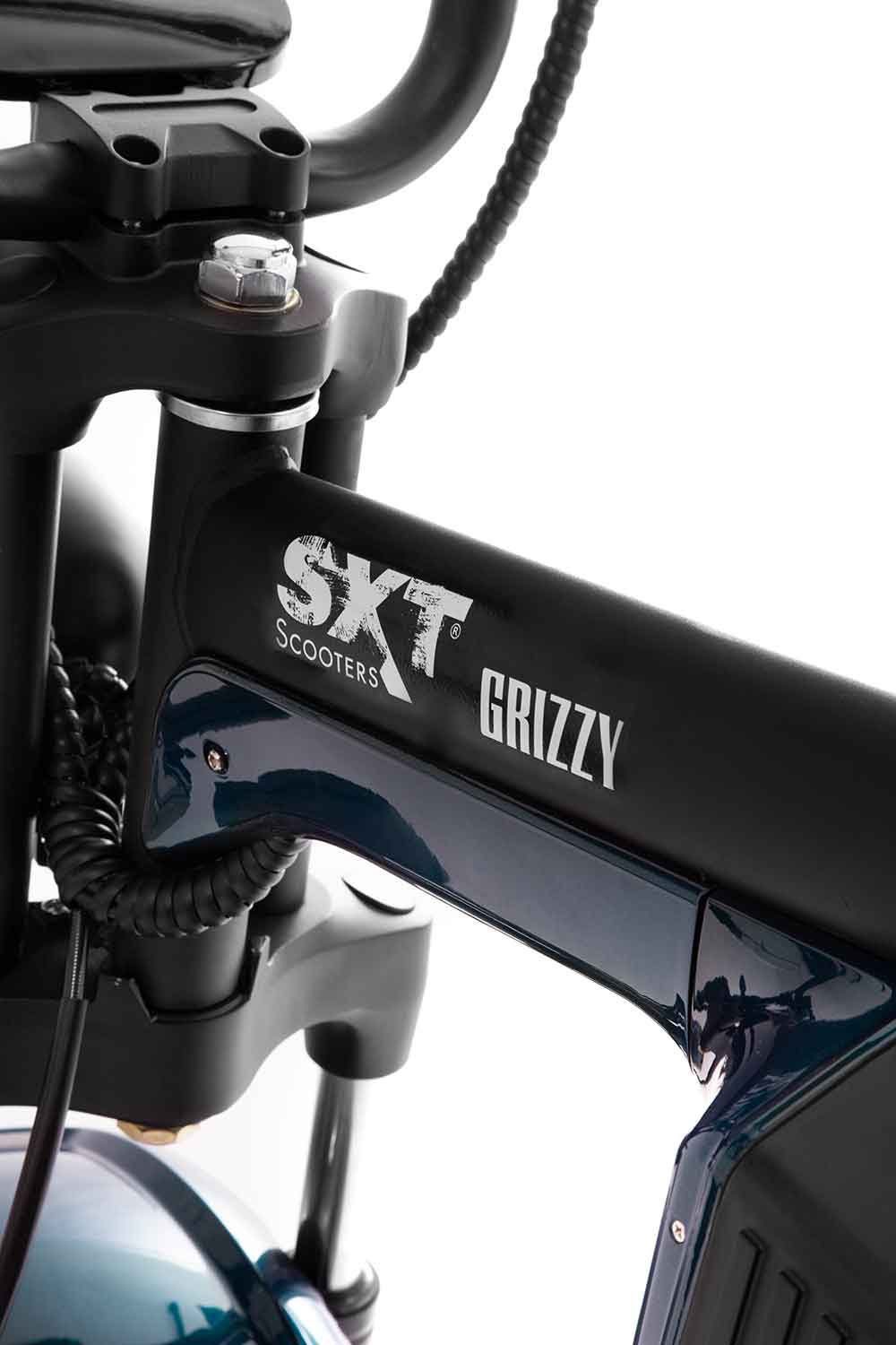 Grizzy, mit Straßenzulassung km/h, SXT blau 45 2700 E-Motorroller Scooters SXT W,