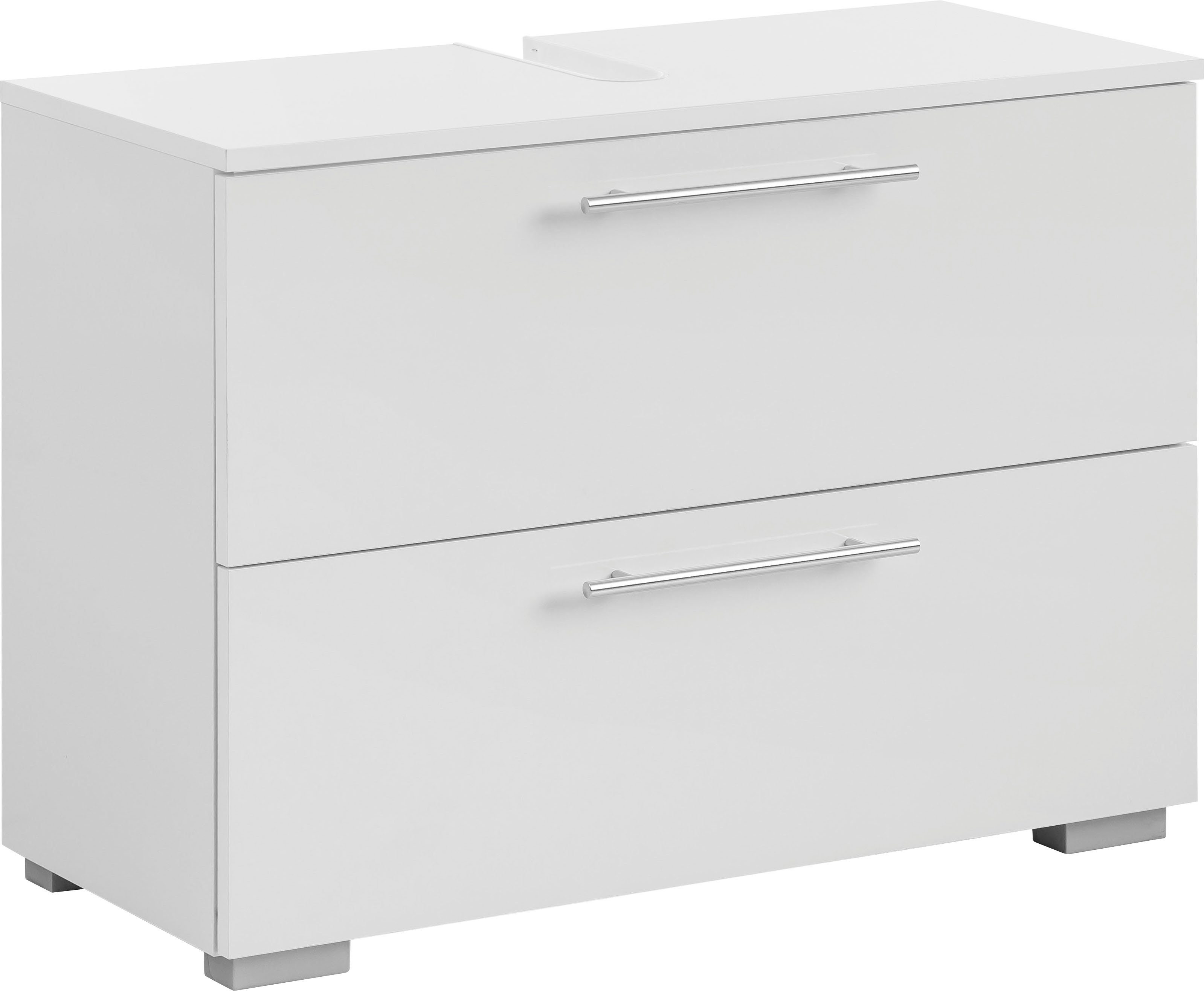 welltime Waschbeckenunterschrank Carlos, Waschbeckenunterschrank, Made in Germany, B: 80 cm Solide Verarbeitung - Dieses Produkt ist in Deutschland gefertigt